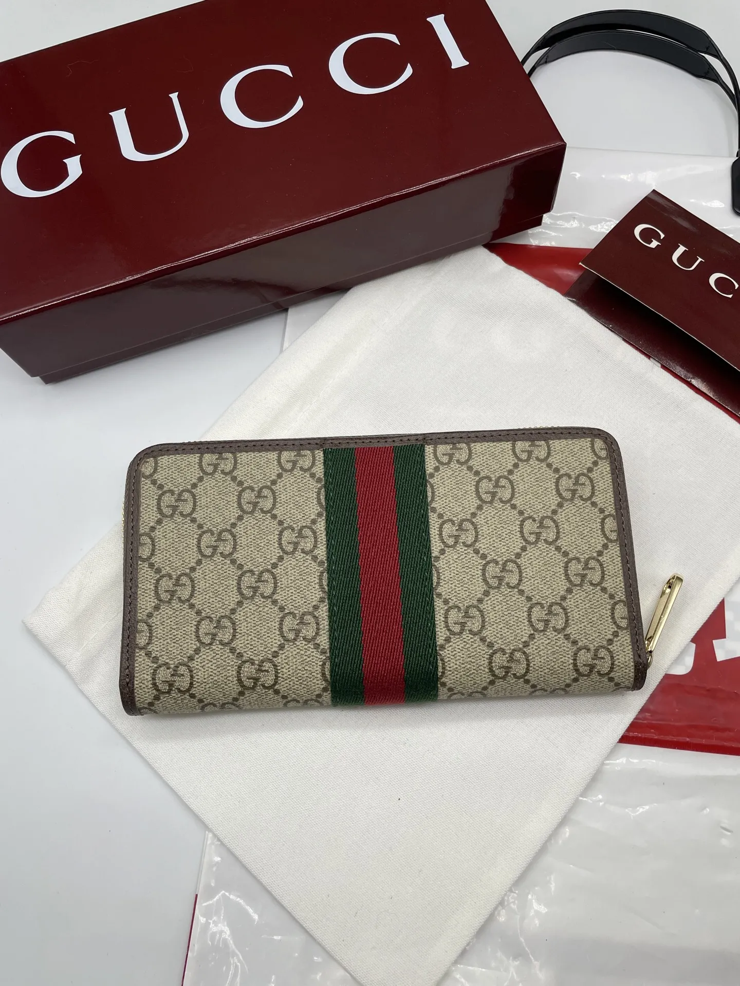 Gucci Ophidia zip around wallet 838484 - 图片 3