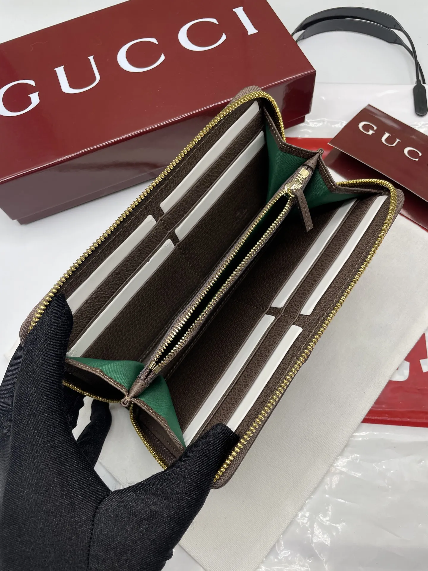 Gucci Ophidia zip around wallet 838484 - 图片 5