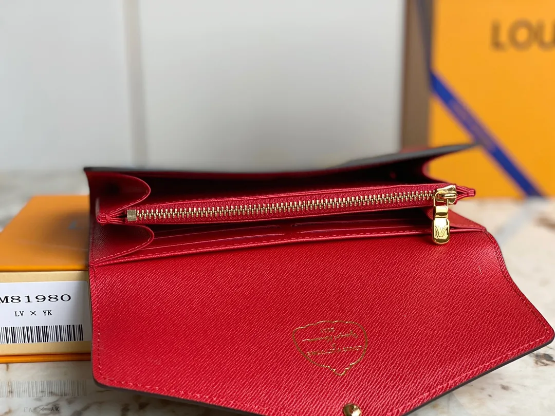 Louis Vuitton x Yayoi Kusama Sarah Wallet M81980 - Image 9