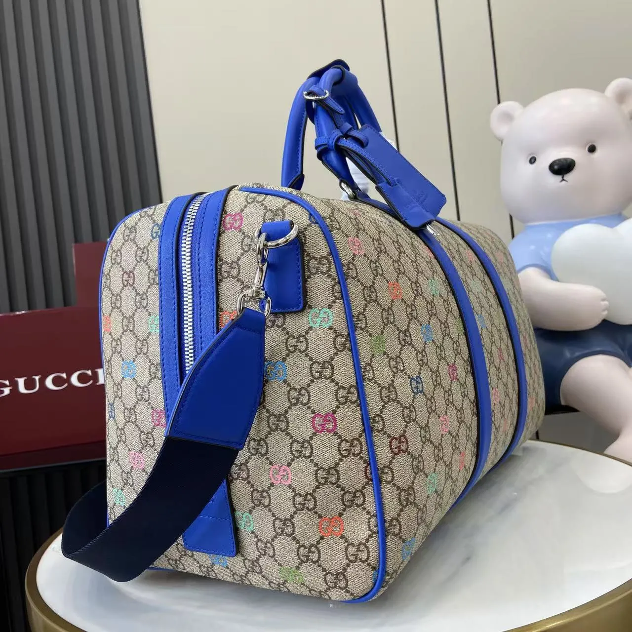 Gucci GG multicolor medium duffle bag 792074 - 图片 3