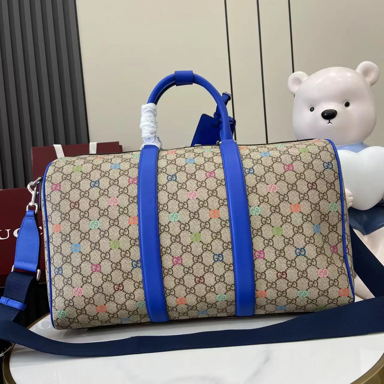 Gucci GG multicolor medium duffle bag 792074 - 图片 4