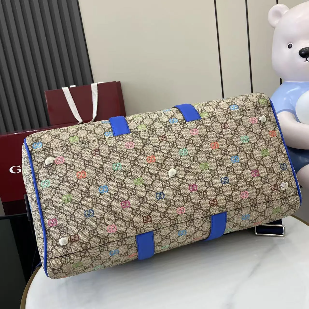Gucci GG multicolor medium duffle bag 792074 - 图片 5