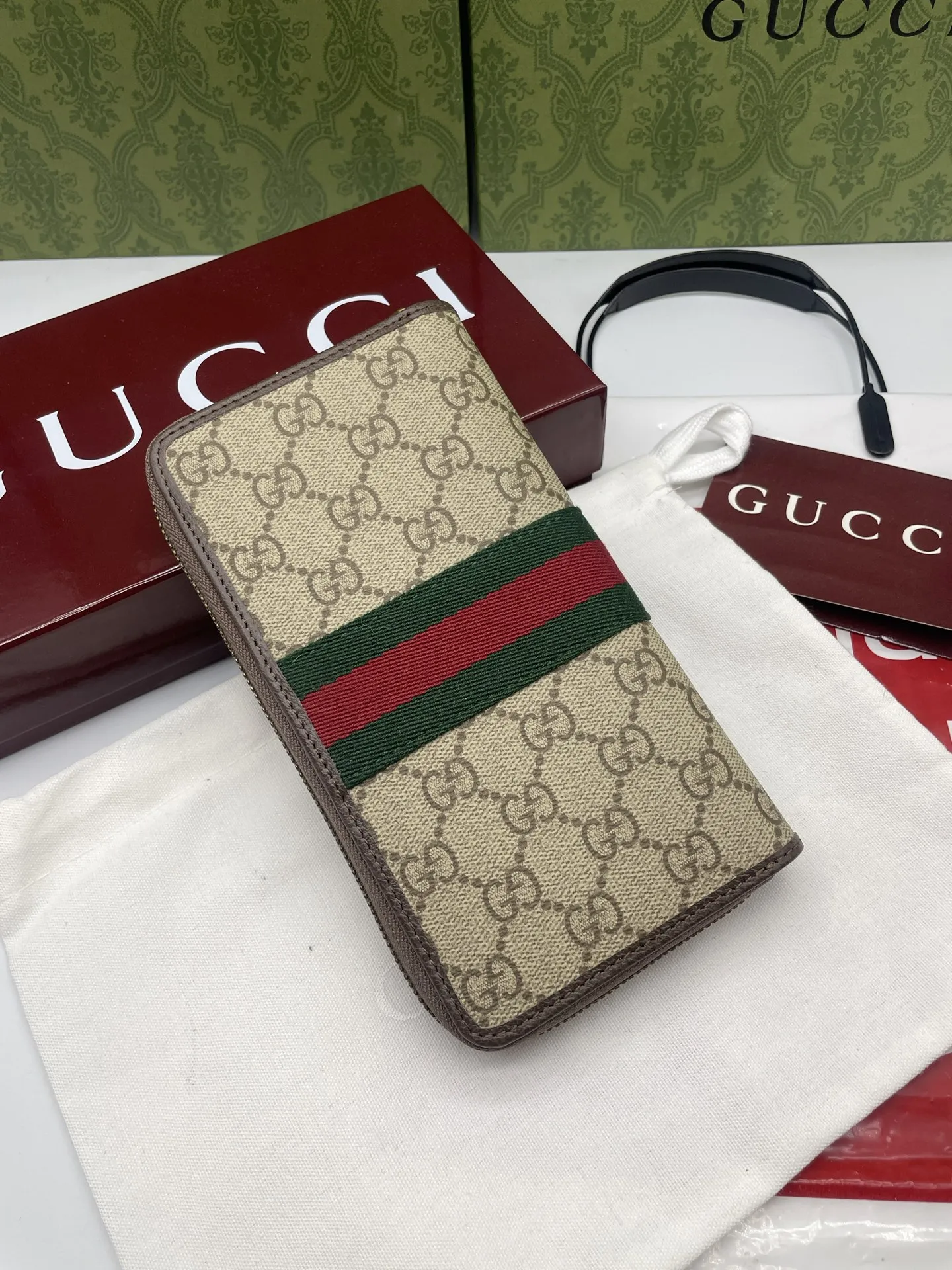 Gucci Ophidia zip around wallet 838619 - 图片 3