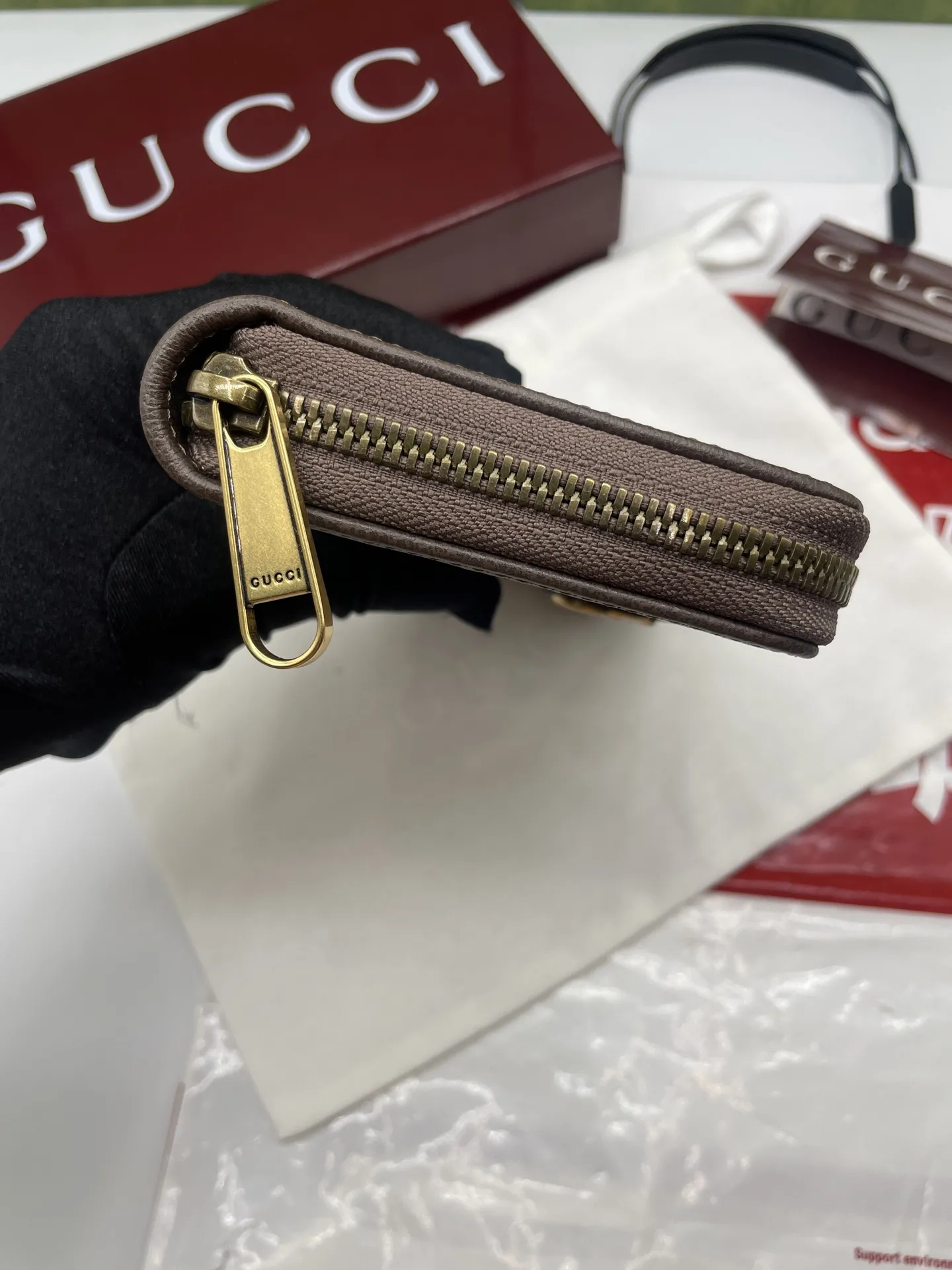 Gucci Ophidia zip around wallet 838619 - 图片 7