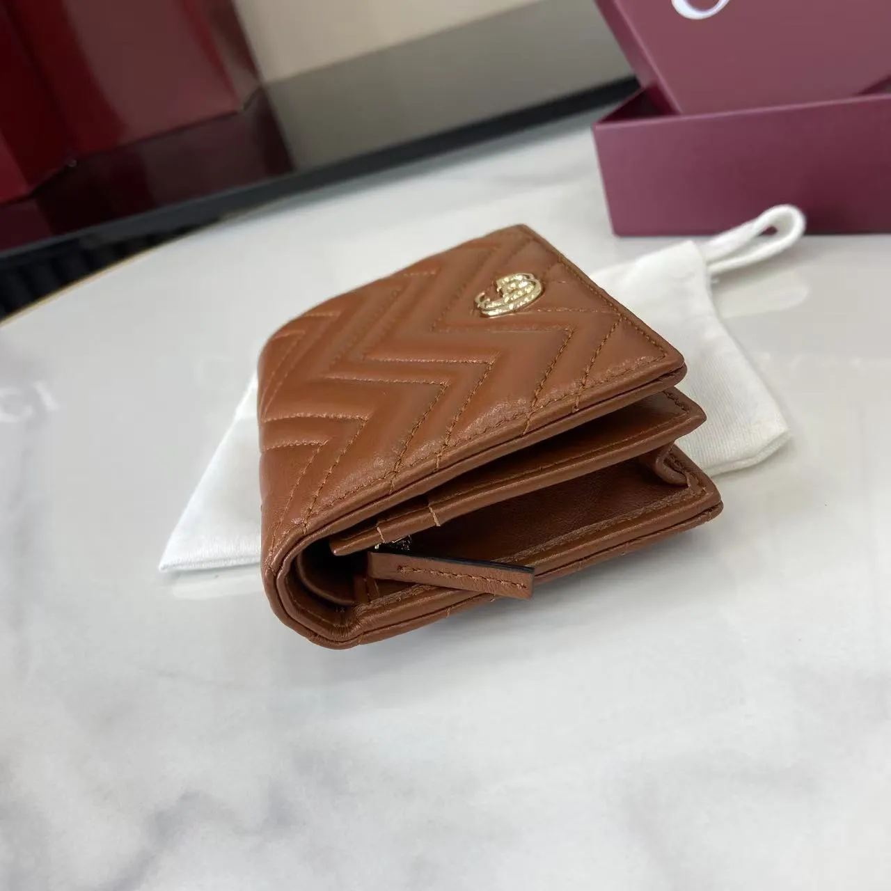 Gucci GG Marmont small wallet 466492 - Image 12