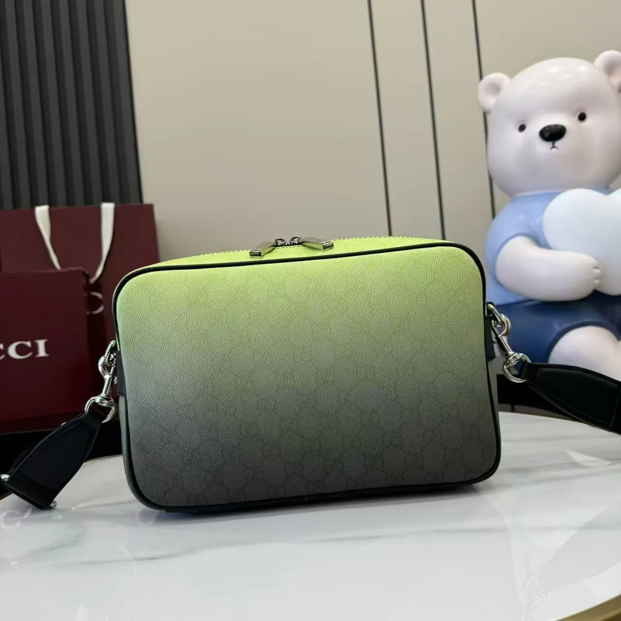 Alternative view of Gucci Chroma medium crossbody bag 835690