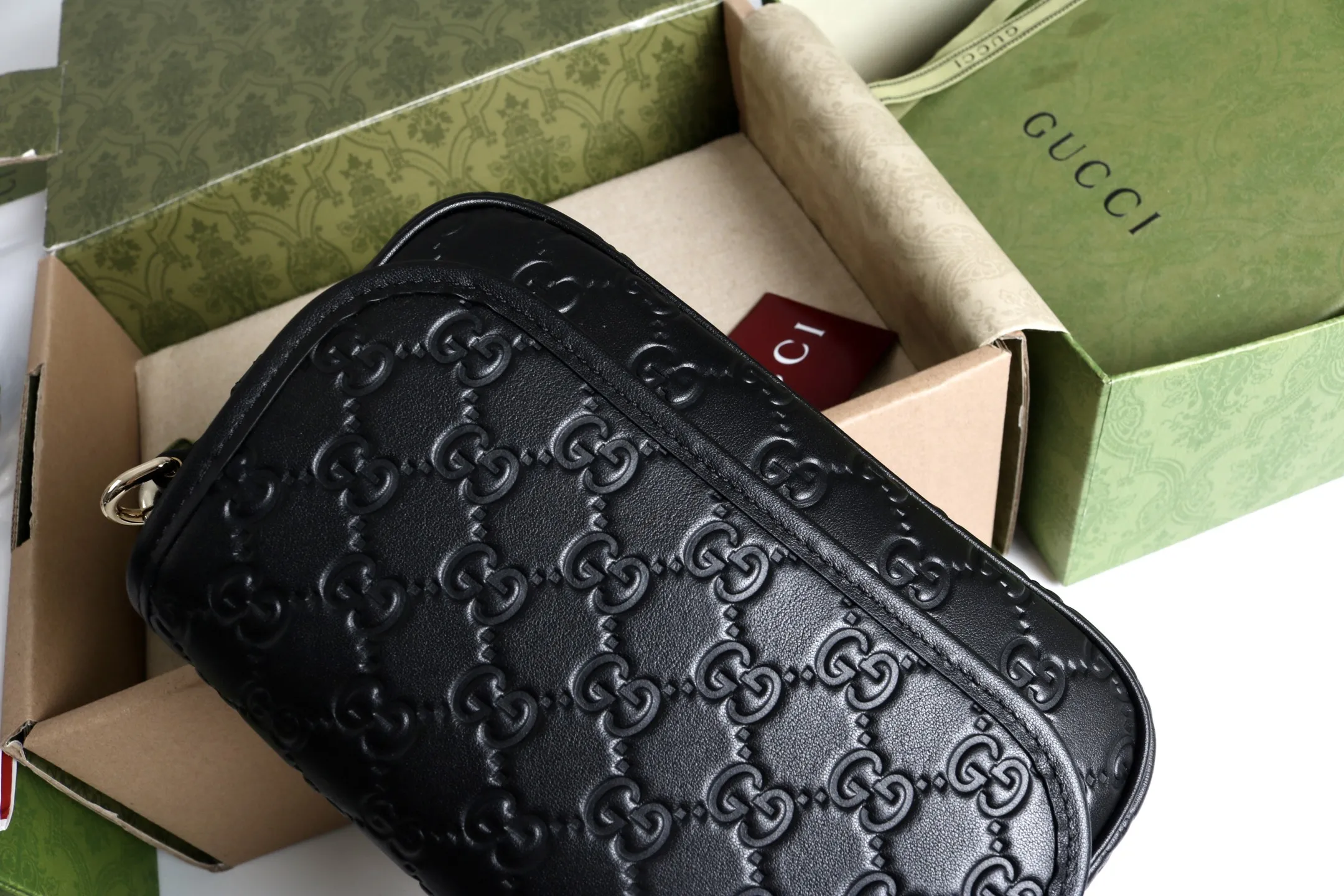 Gucci GG Emblem small shoulder bag 847448 - 图片 10