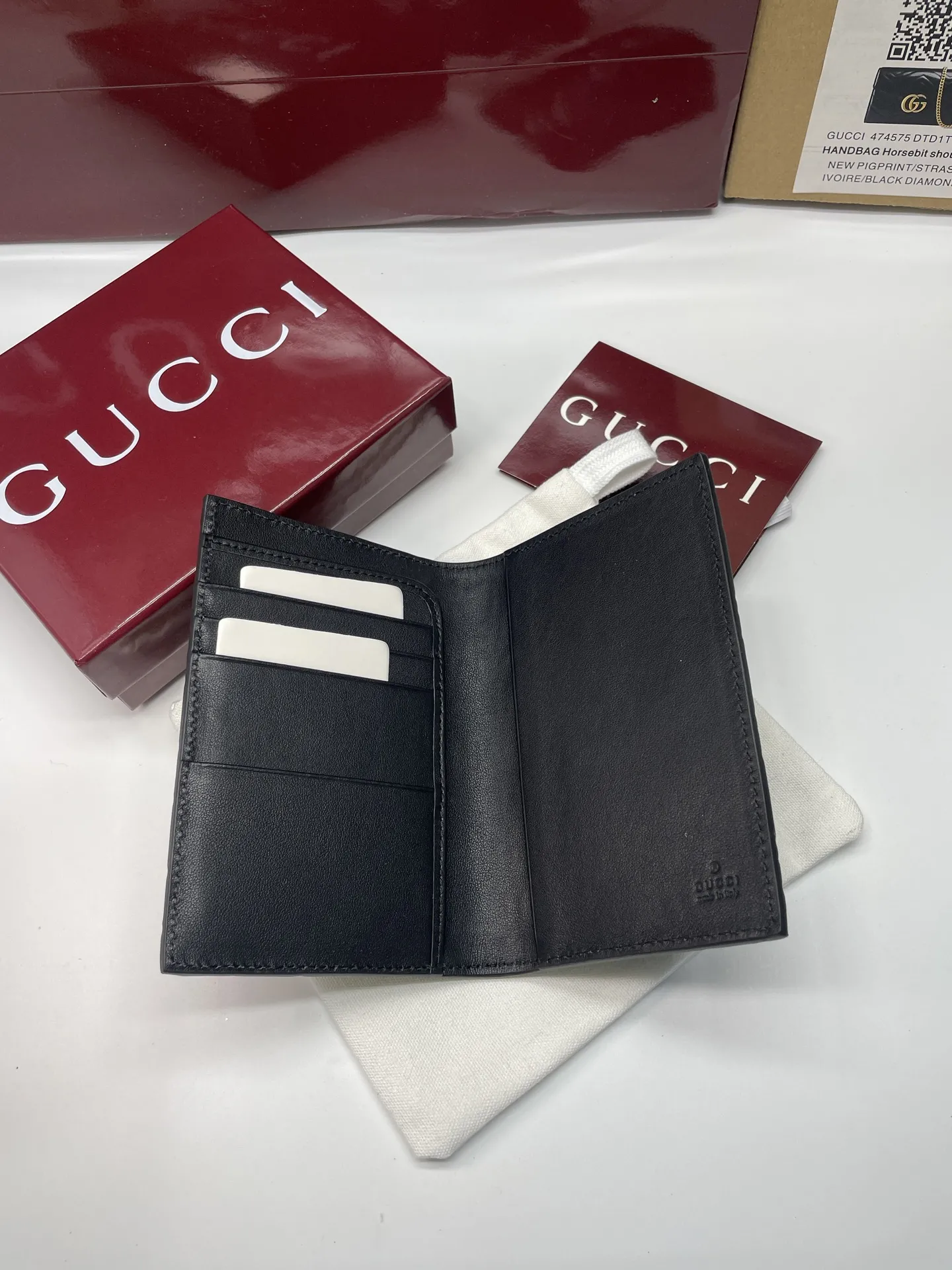 Gucci GG Emblem passport case 850184 - 图片 8