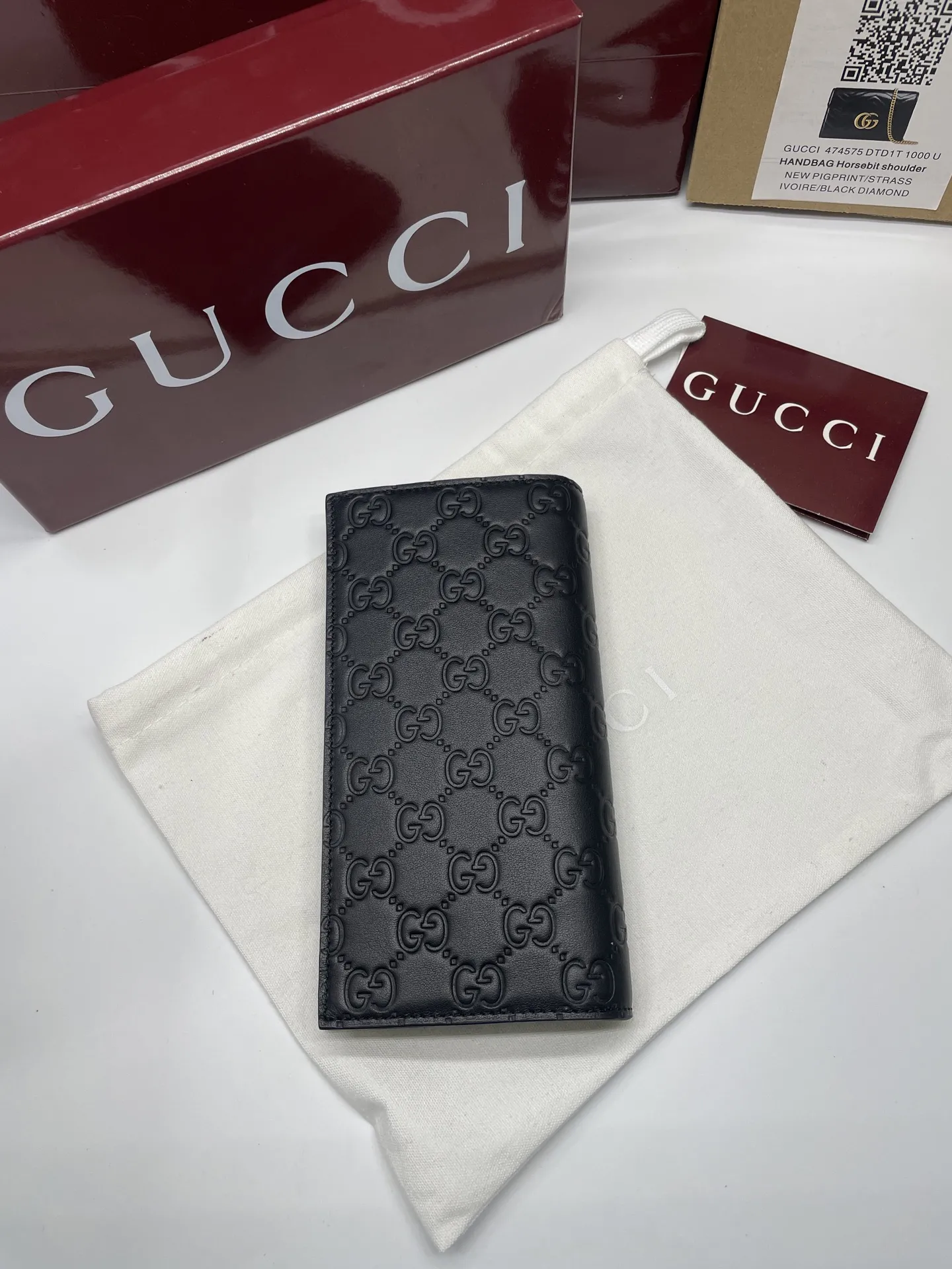 Gucci GG Emblem long wallet 850178 - 图片 3