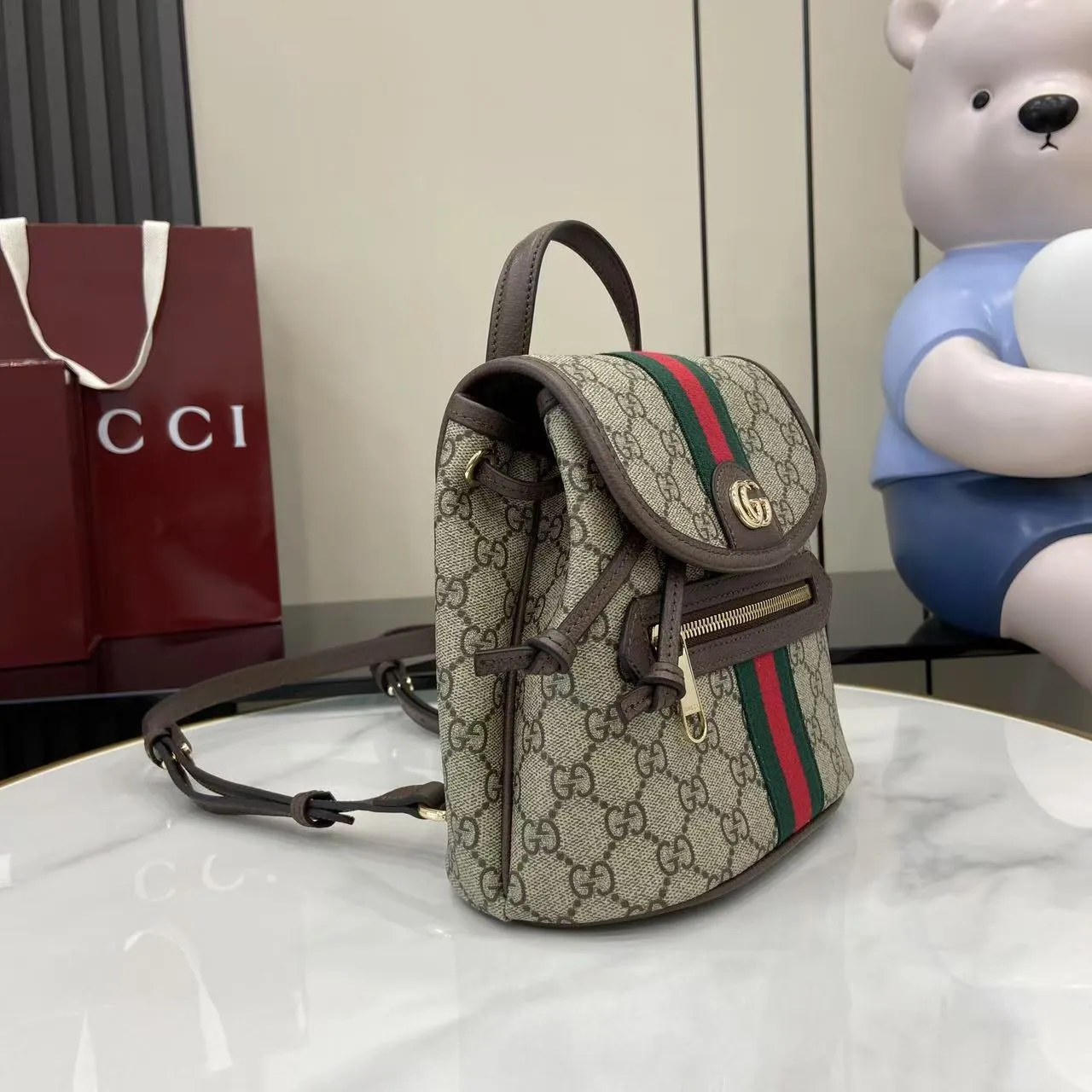Gucci Ophidia small backpack 836854 - Image 3