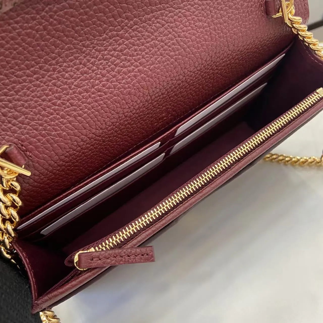 Gucci GG Marmont wallet on chain 497985 - Image 7