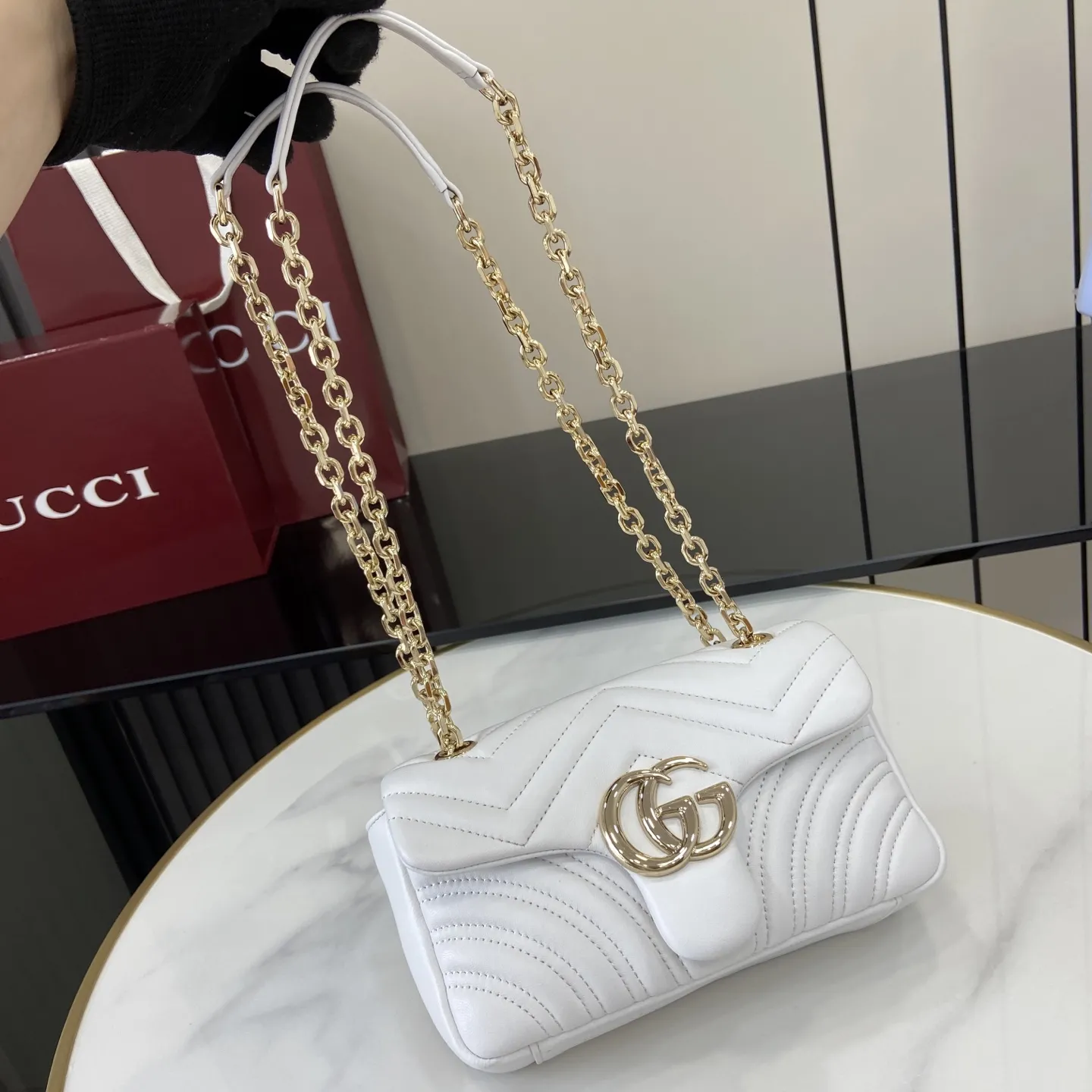 Gucci Marmont Small Shoulder Bag ?837280 - 图片 8