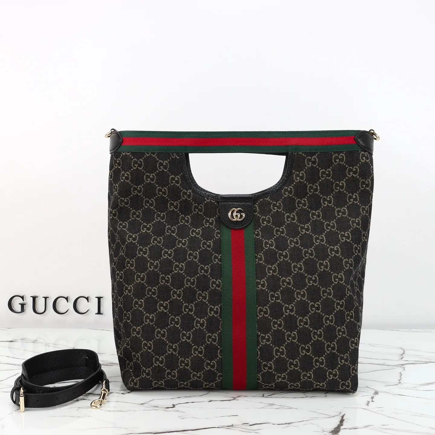 Alternative view of Gucci Giglio large tote bag 865452