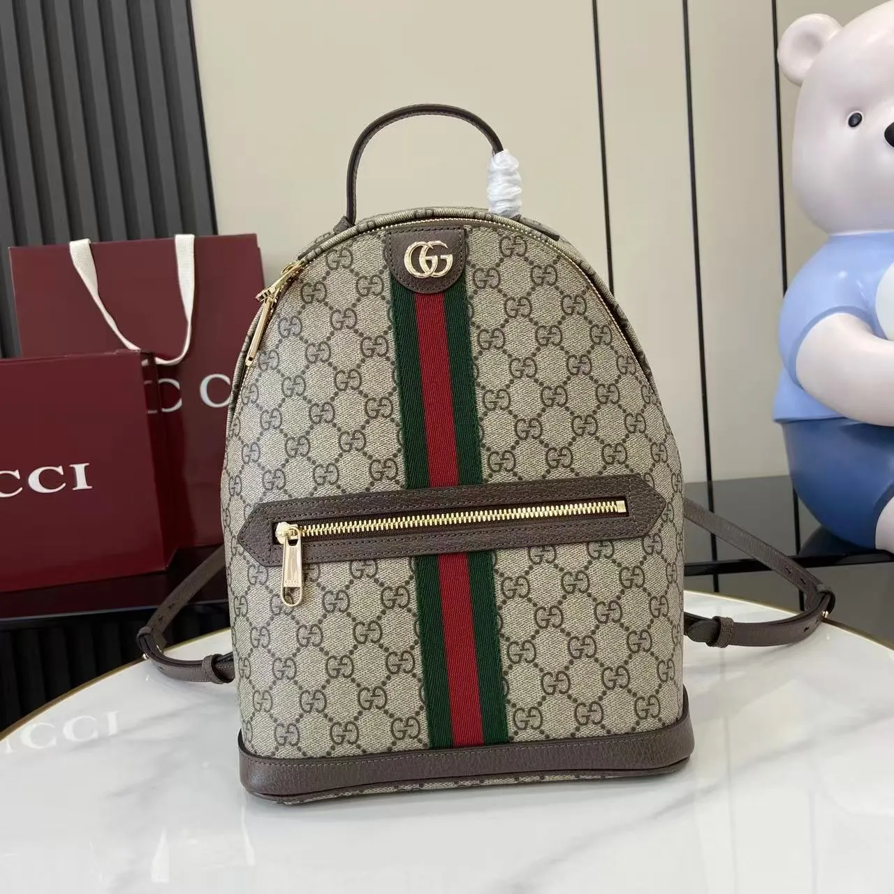 Alternative view of Gucci Ophidia small backpack 836856