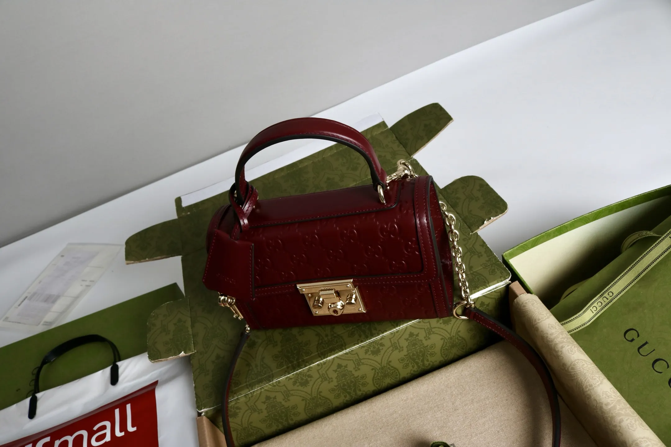 Gucci Padlock small top handle bag 848884 - 图片 4
