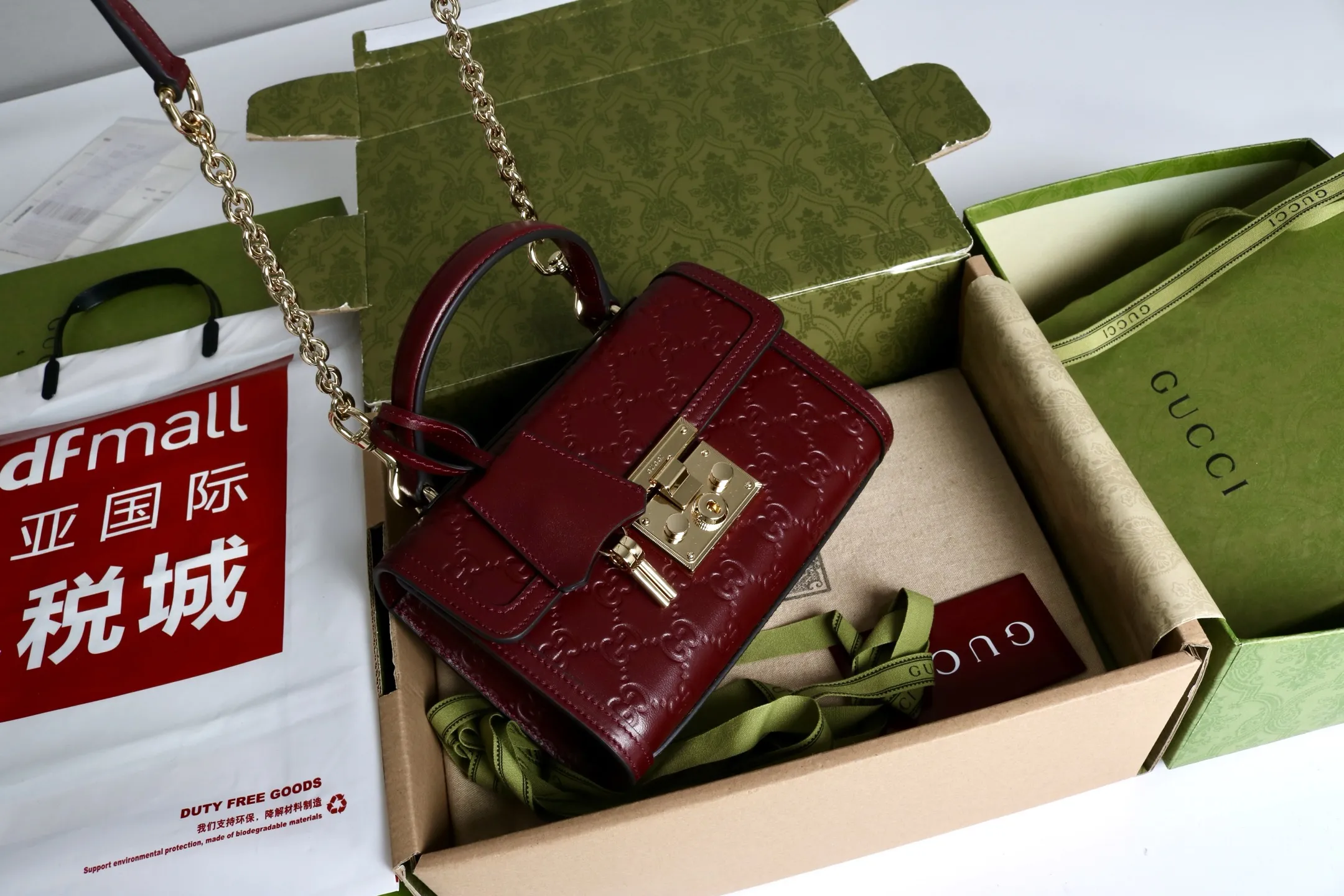 Gucci Padlock small top handle bag 848884 - 图片 11