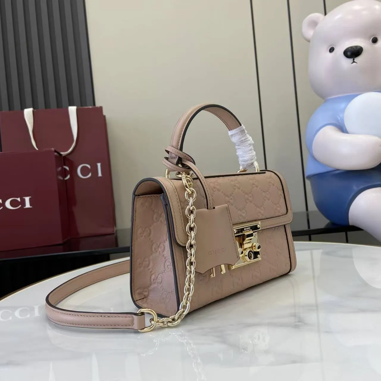 Gucci Padlock small top handle bag 848884 - 图片 3