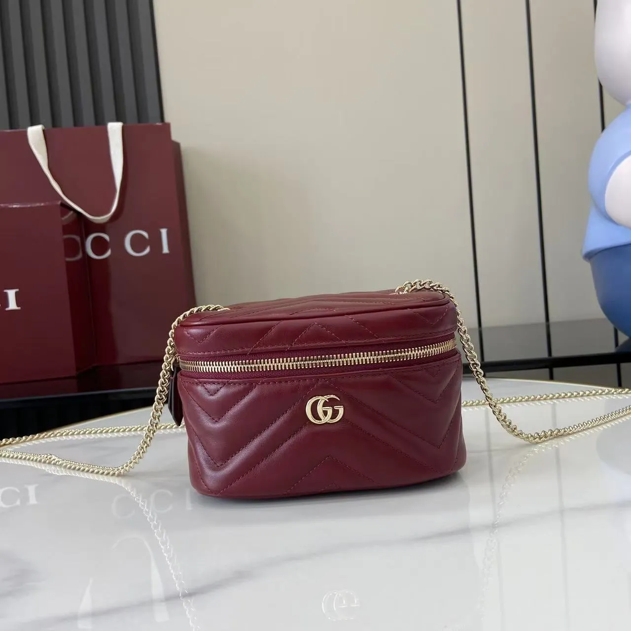 Gucci GG Marmont nano vanity bag 837455 - 图片 2