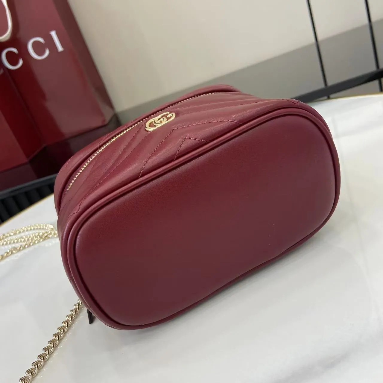Gucci GG Marmont nano vanity bag 837455 - 图片 5