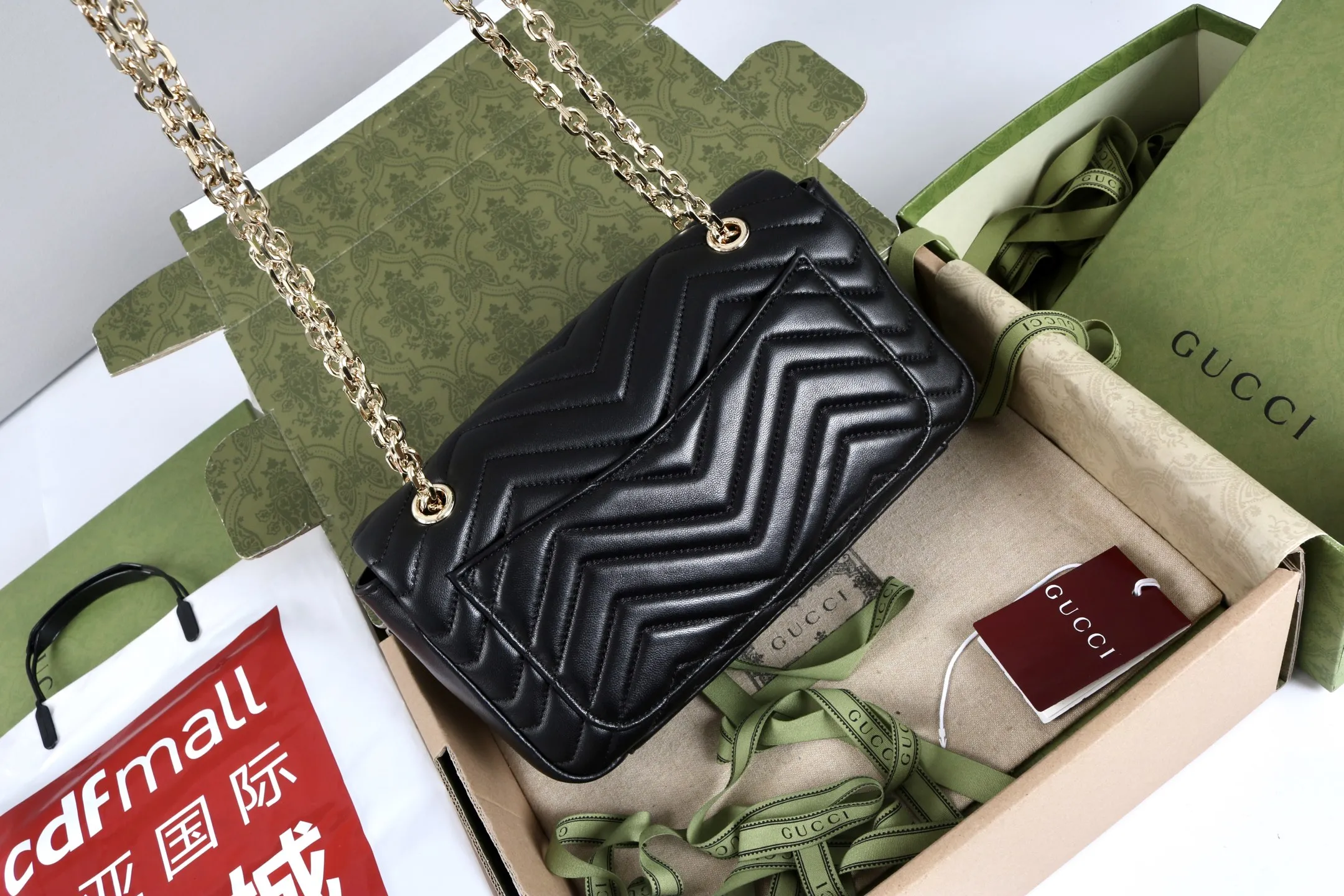 Gucci GG Marmont medium shoulder bag 837267 - 图片 3