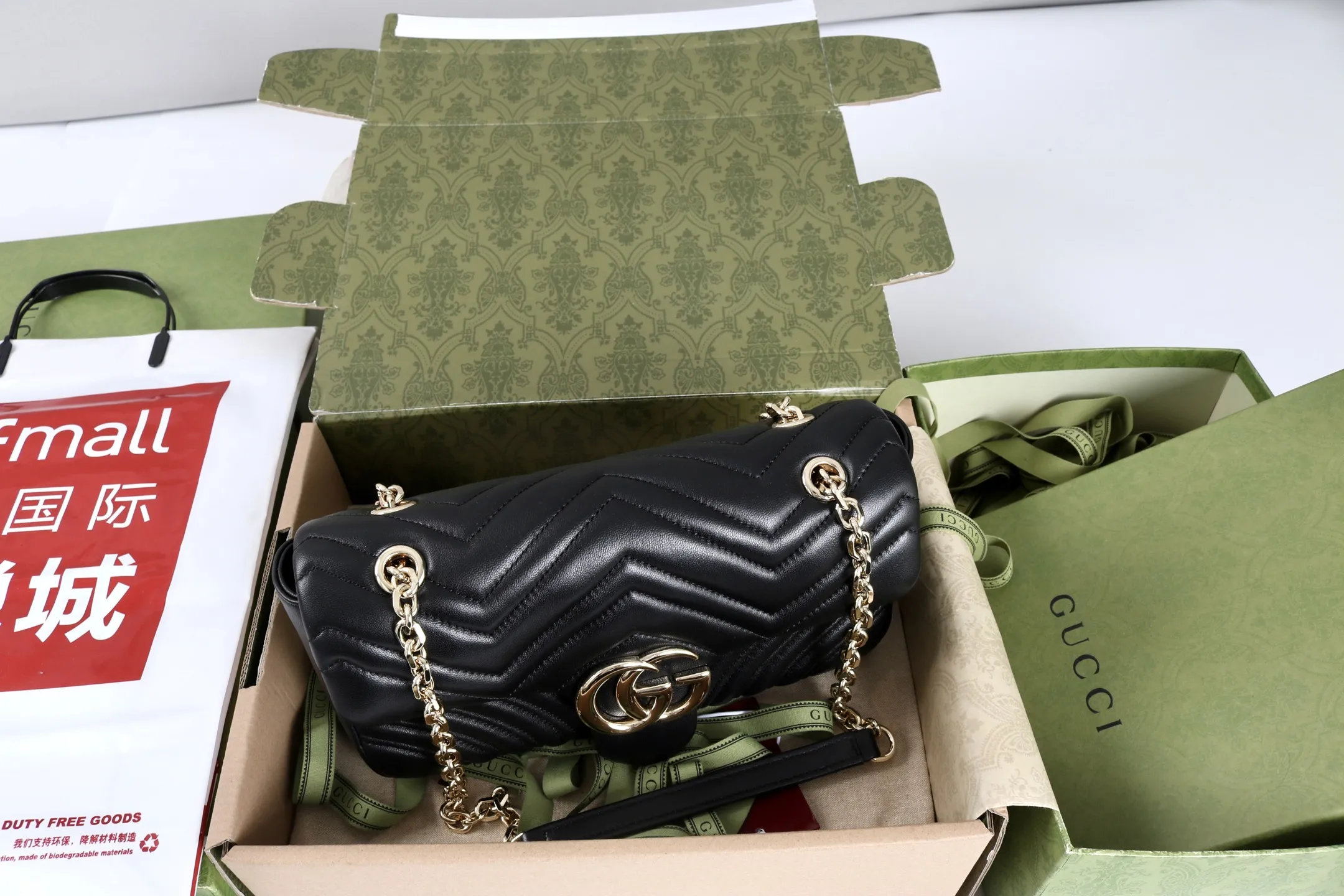 Gucci GG Marmont medium shoulder bag 837267 - 图片 8