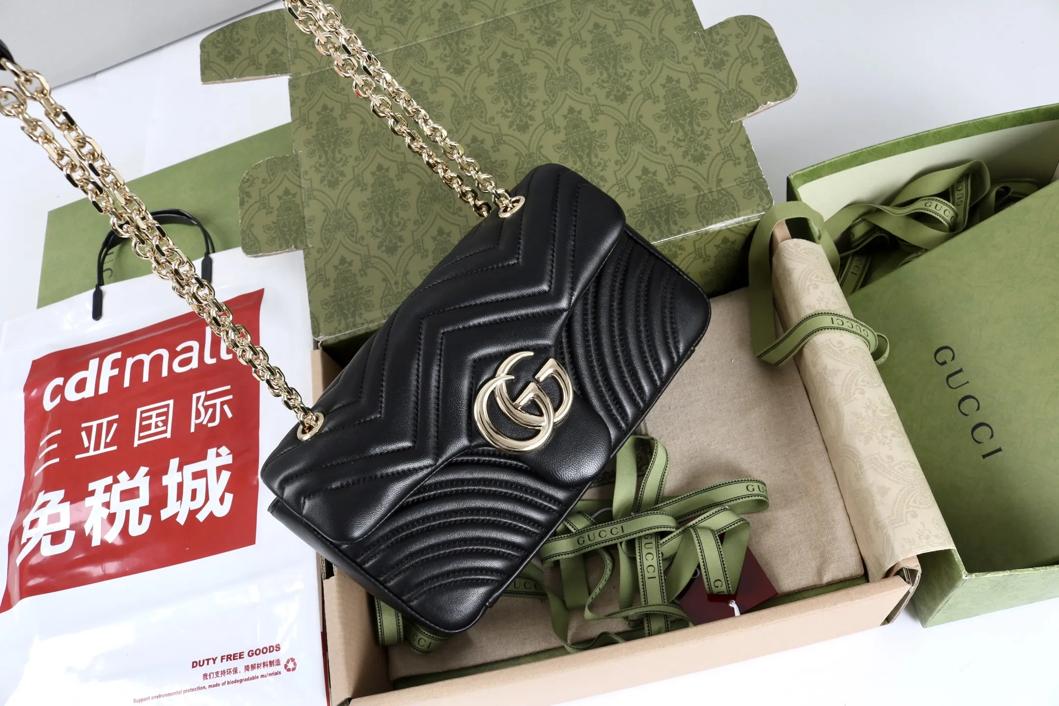 Gucci GG Marmont medium shoulder bag 837267 - 图片 10