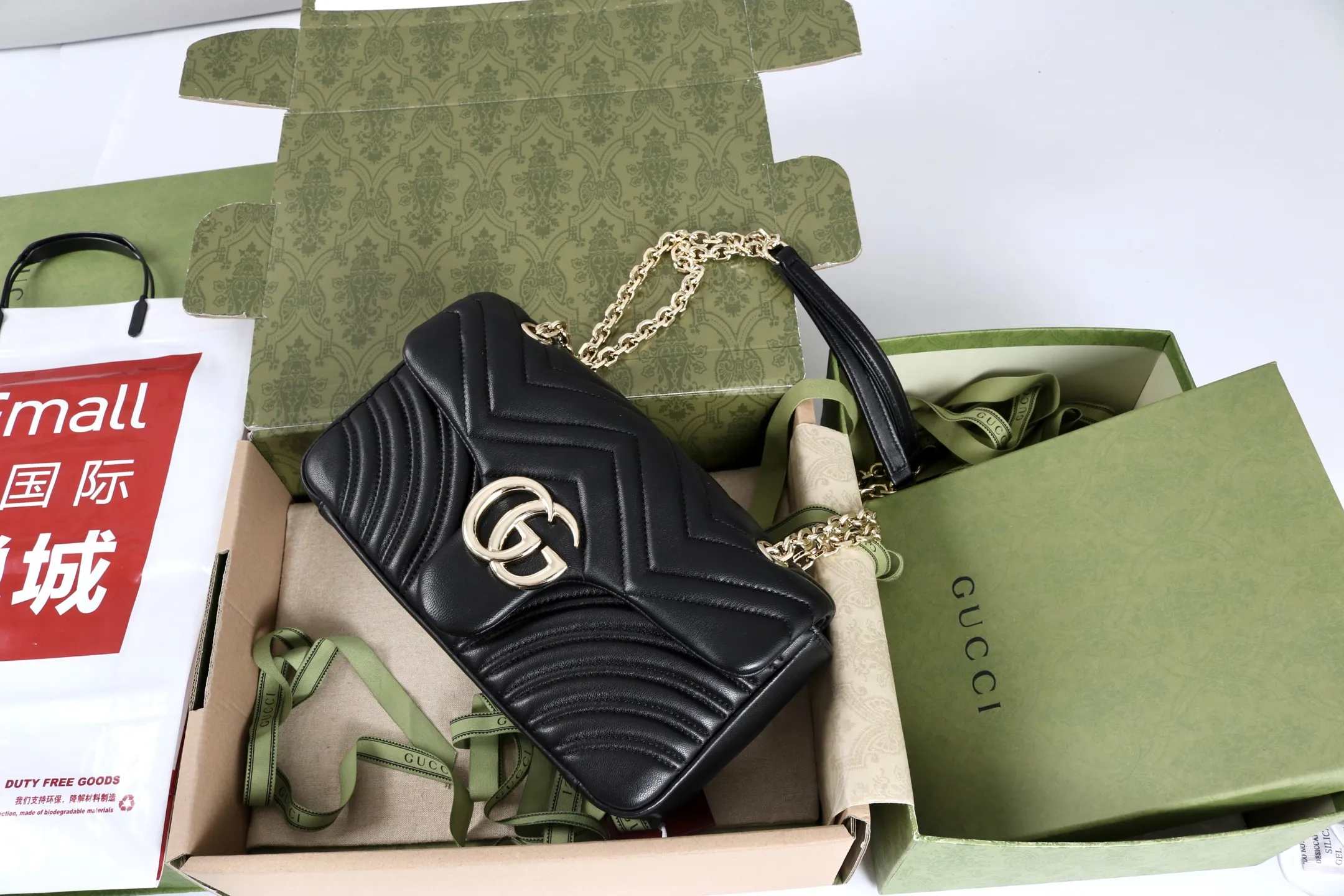 Gucci GG Marmont medium shoulder bag 837267 - 图片 14