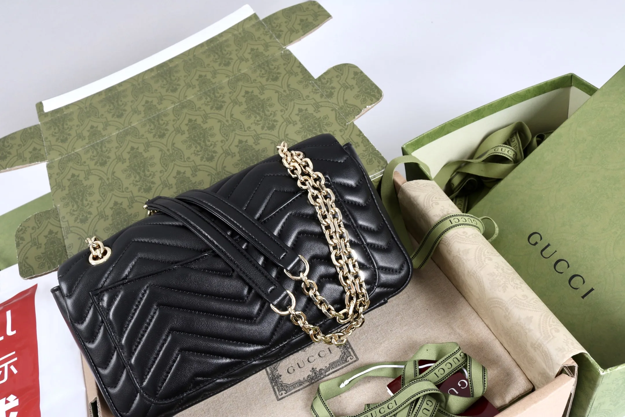 Gucci GG Marmont medium shoulder bag 837267 - 图片 16