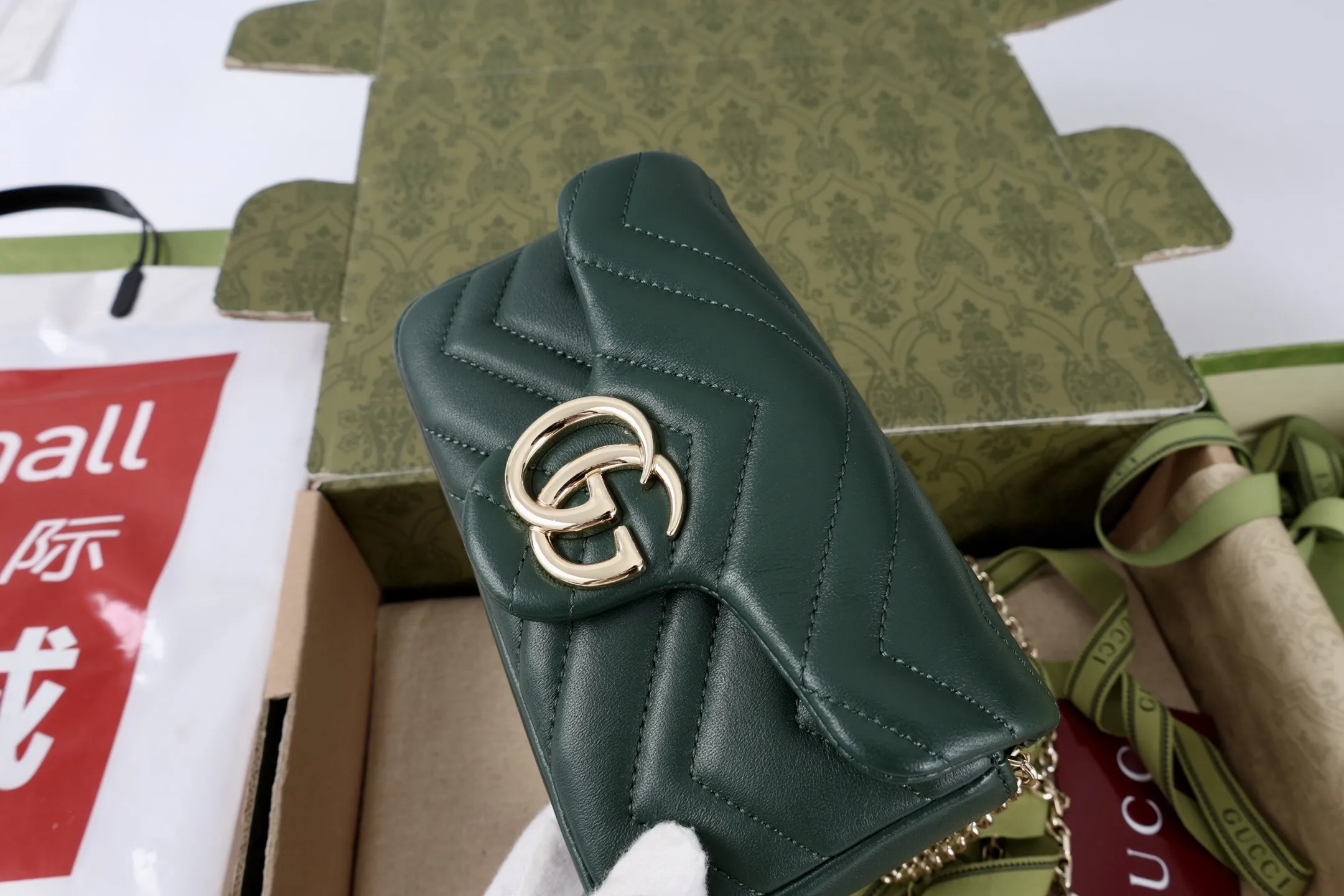 Gucci GG Marmont mini shoulder bag 841290 - 图片 10