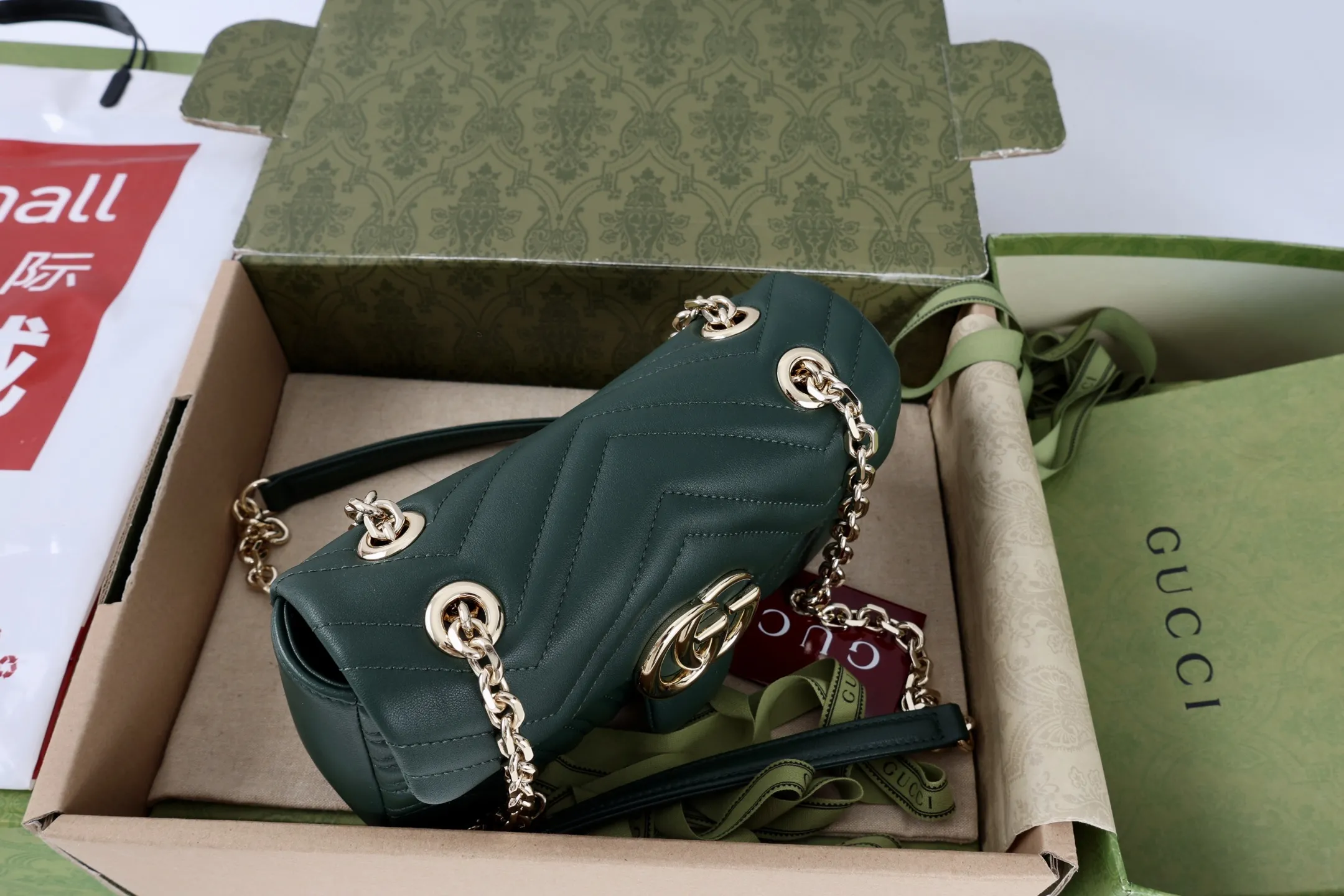 Gucci GG Marmont small shoulder bag 837280 - 图片 8