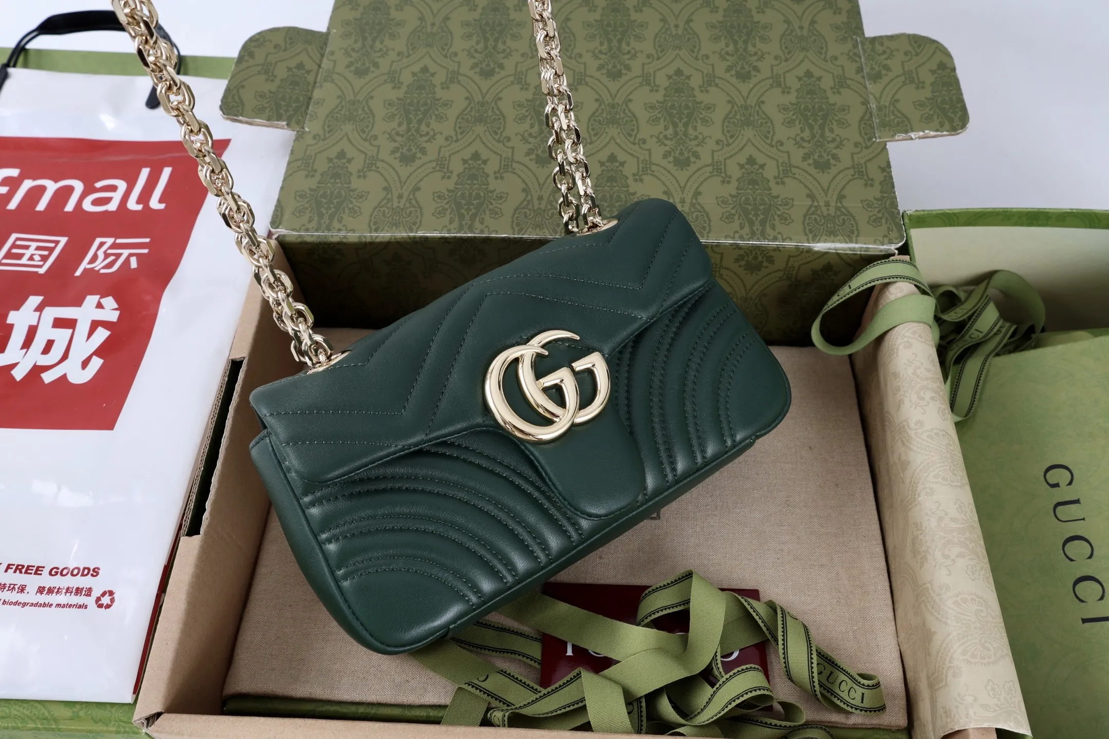 Gucci GG Marmont small shoulder bag 837280 - 图片 13