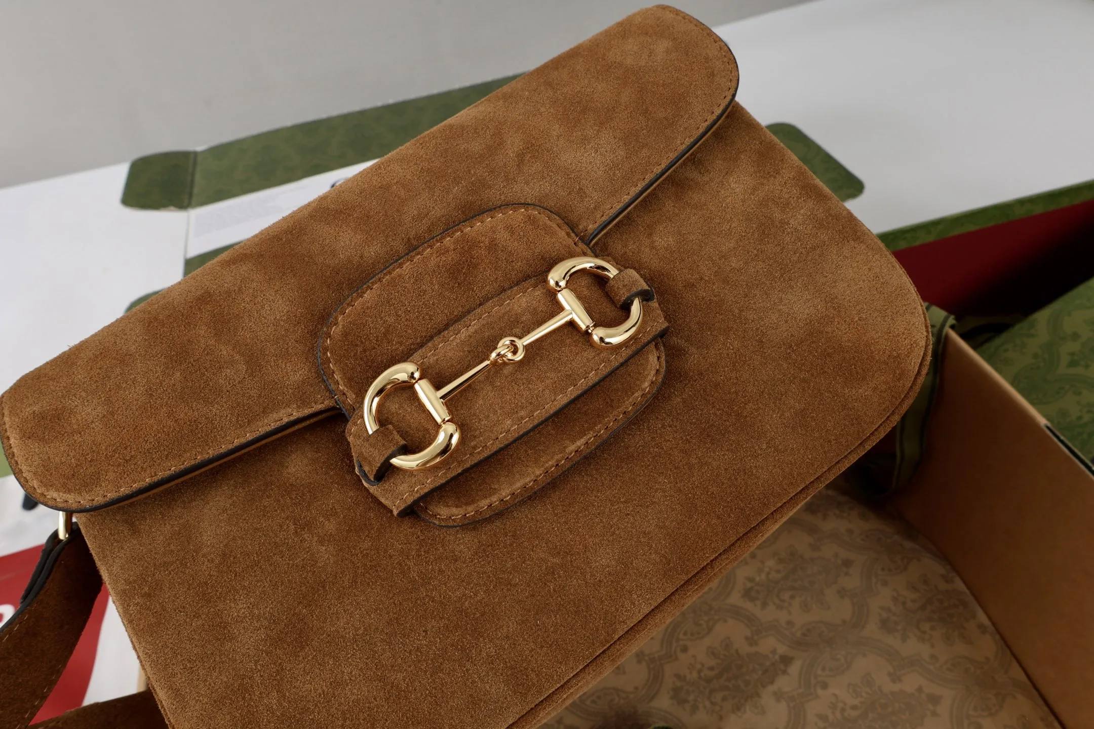Gucci Horsebit 1955 Aura small shoulder bag 847063 - Image 8