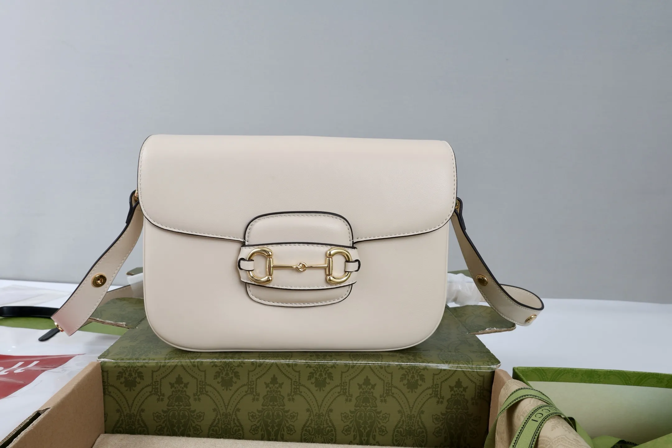 Gucci Horsebit 1955 Aura small shoulder bag 847063 - 图片 2