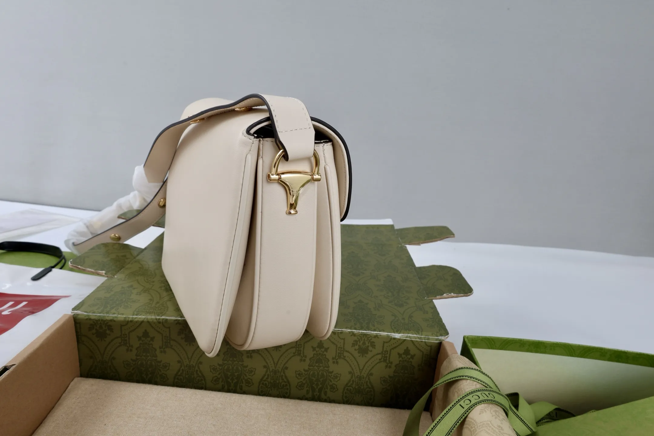 Gucci Horsebit 1955 Aura small shoulder bag 847063 - 图片 4