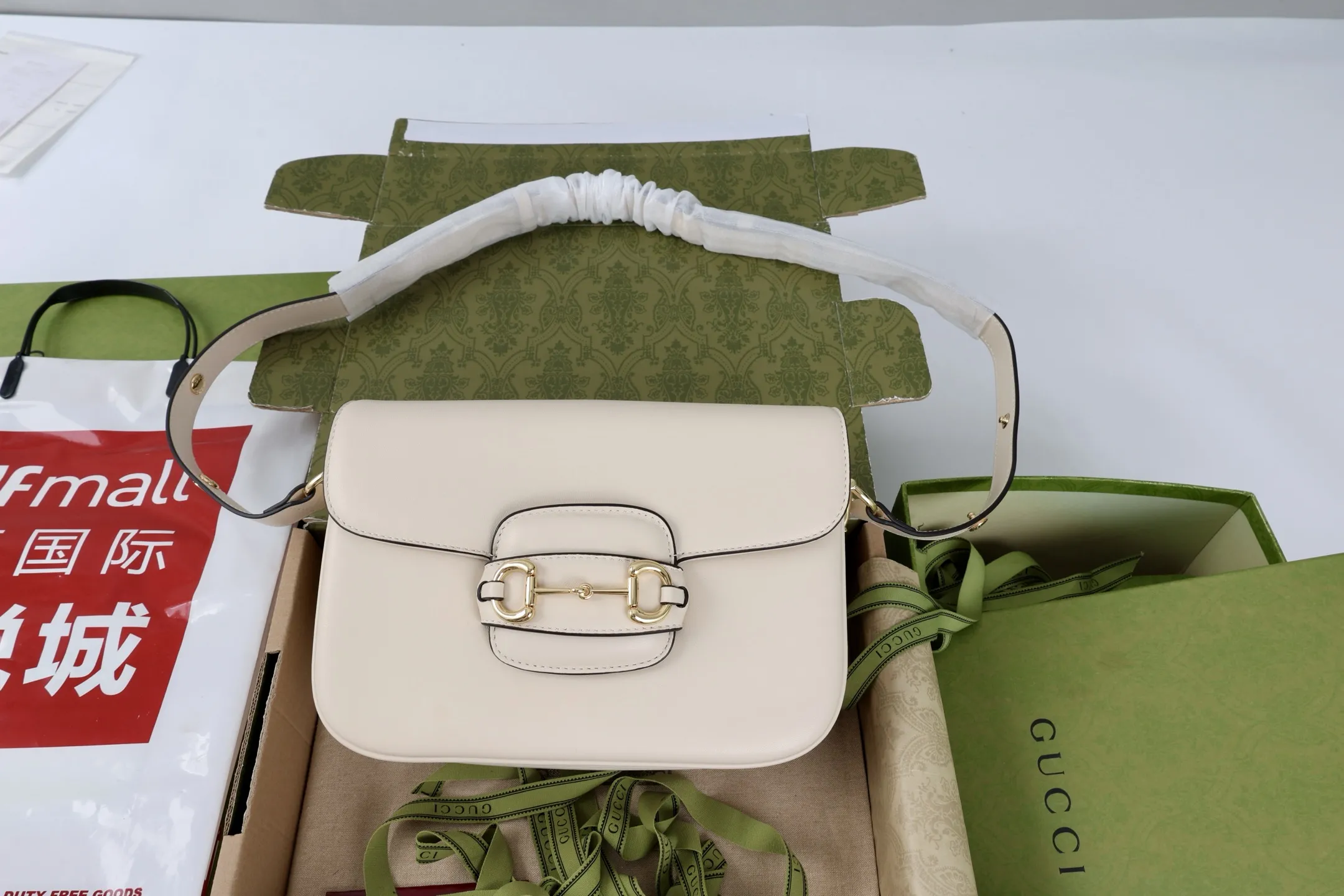 Gucci Horsebit 1955 Aura small shoulder bag 847063 - 图片 6