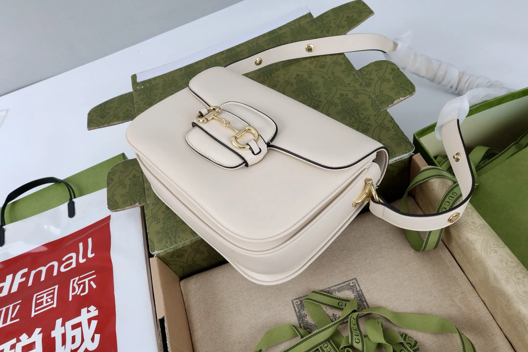 Gucci Horsebit 1955 Aura small shoulder bag 847063 - 图片 8