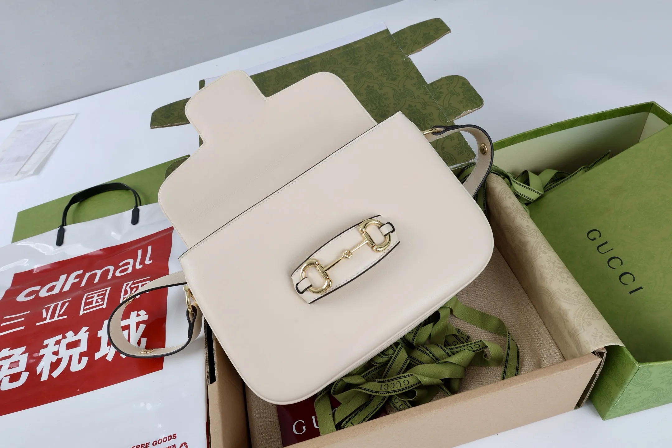 Gucci Horsebit 1955 Aura small shoulder bag 847063 - 图片 17