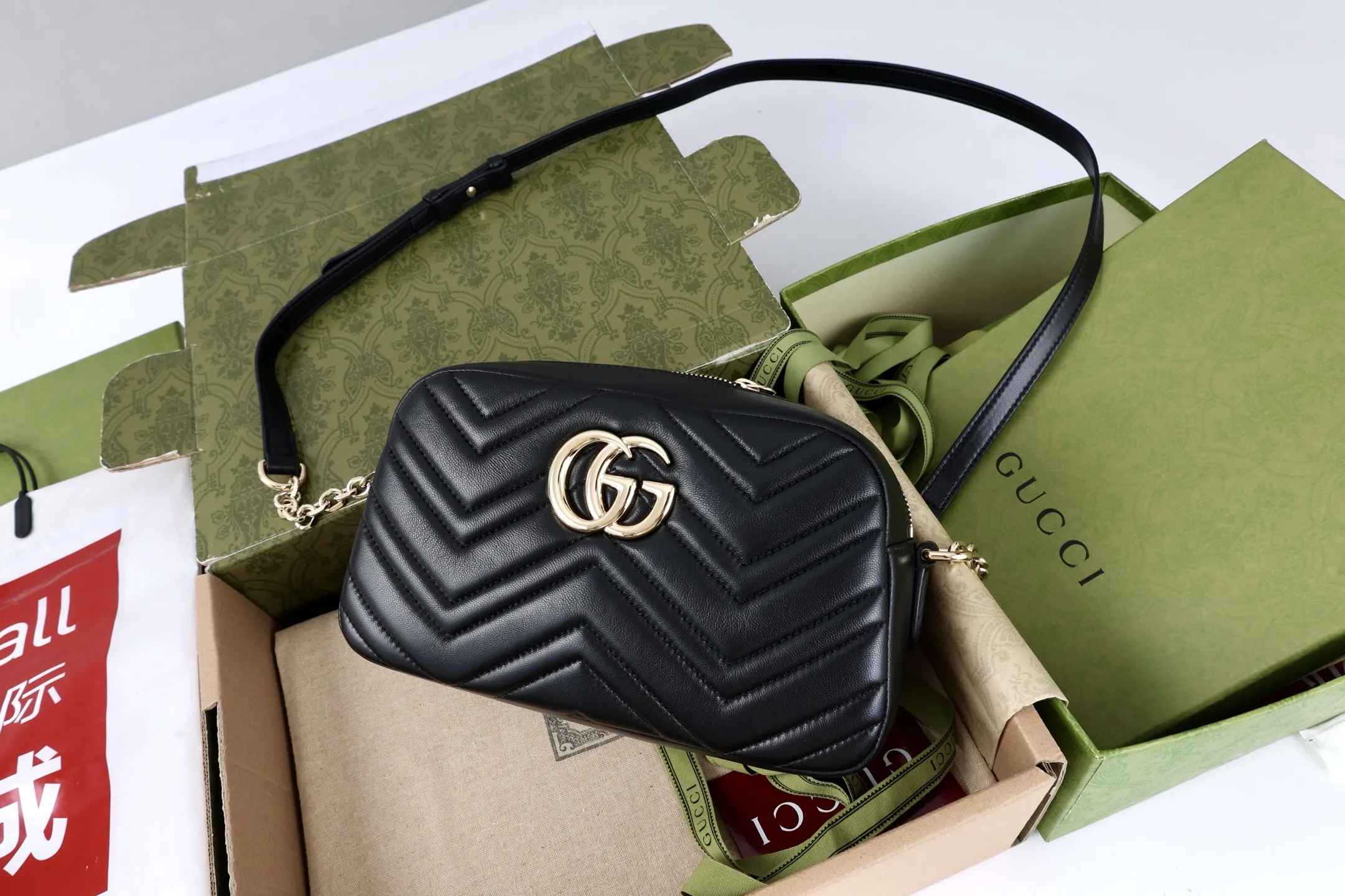 Gucci GG Marmont small camera bag 855273 - 图片 11