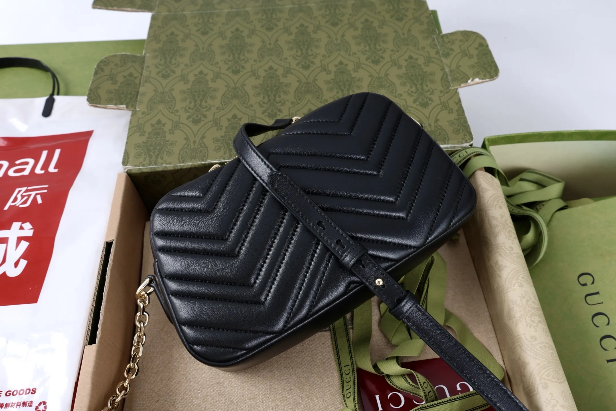 Gucci GG Marmont small camera bag 855273 - 图片 12