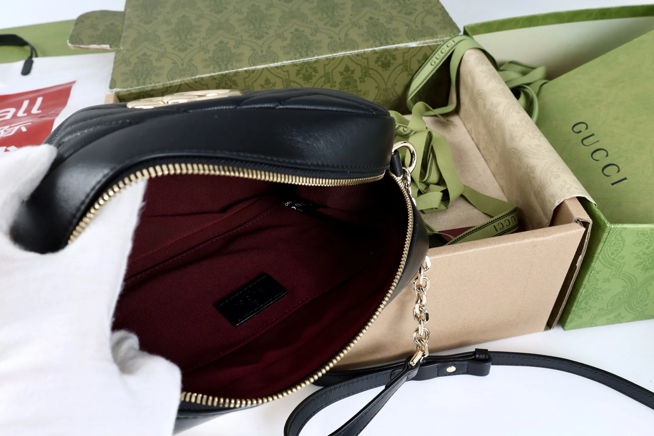 Gucci GG Marmont small camera bag 855273 - 图片 15
