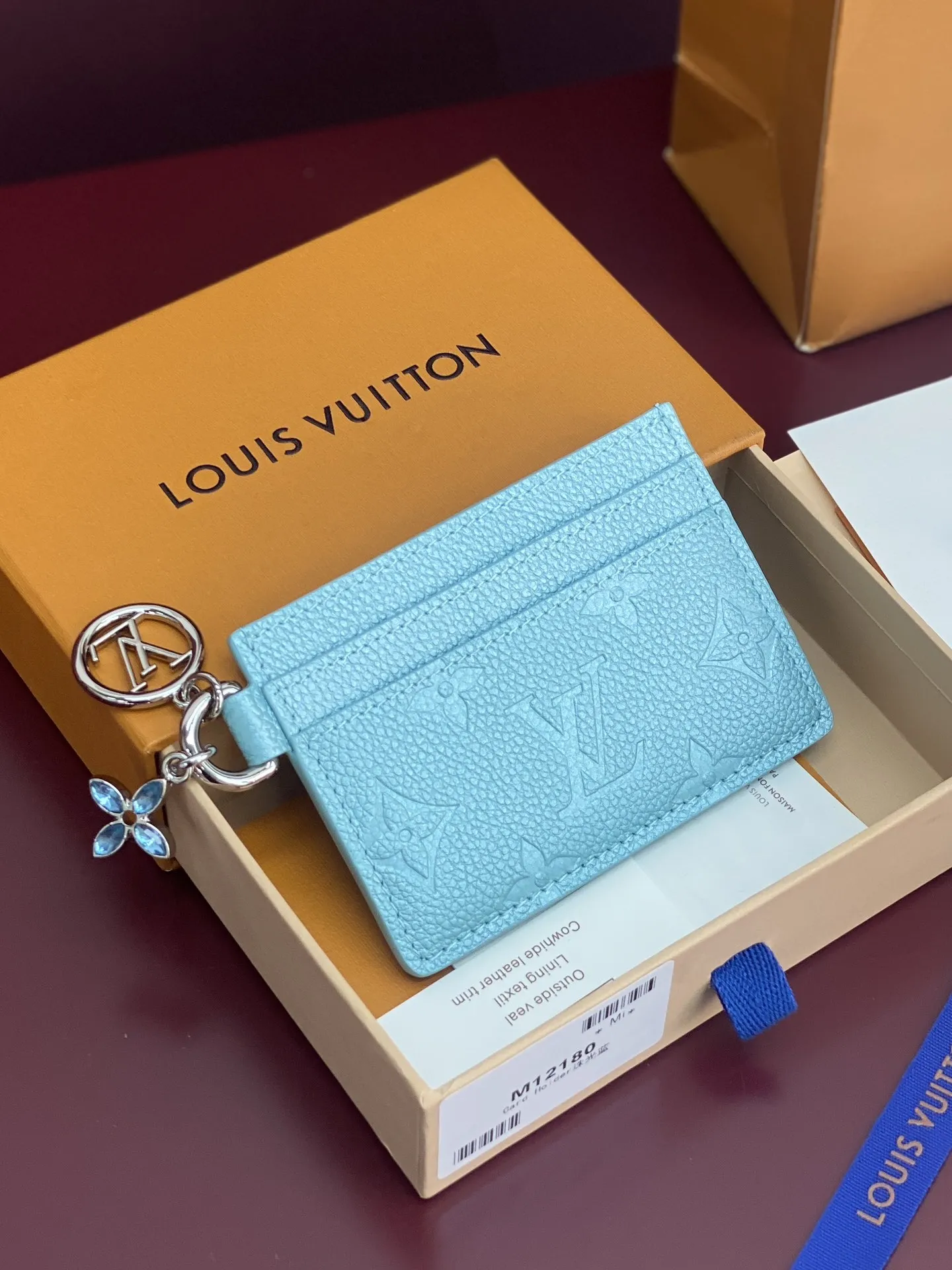 Alternative view of Louis Vuitton LV Charms Card Holder M12180