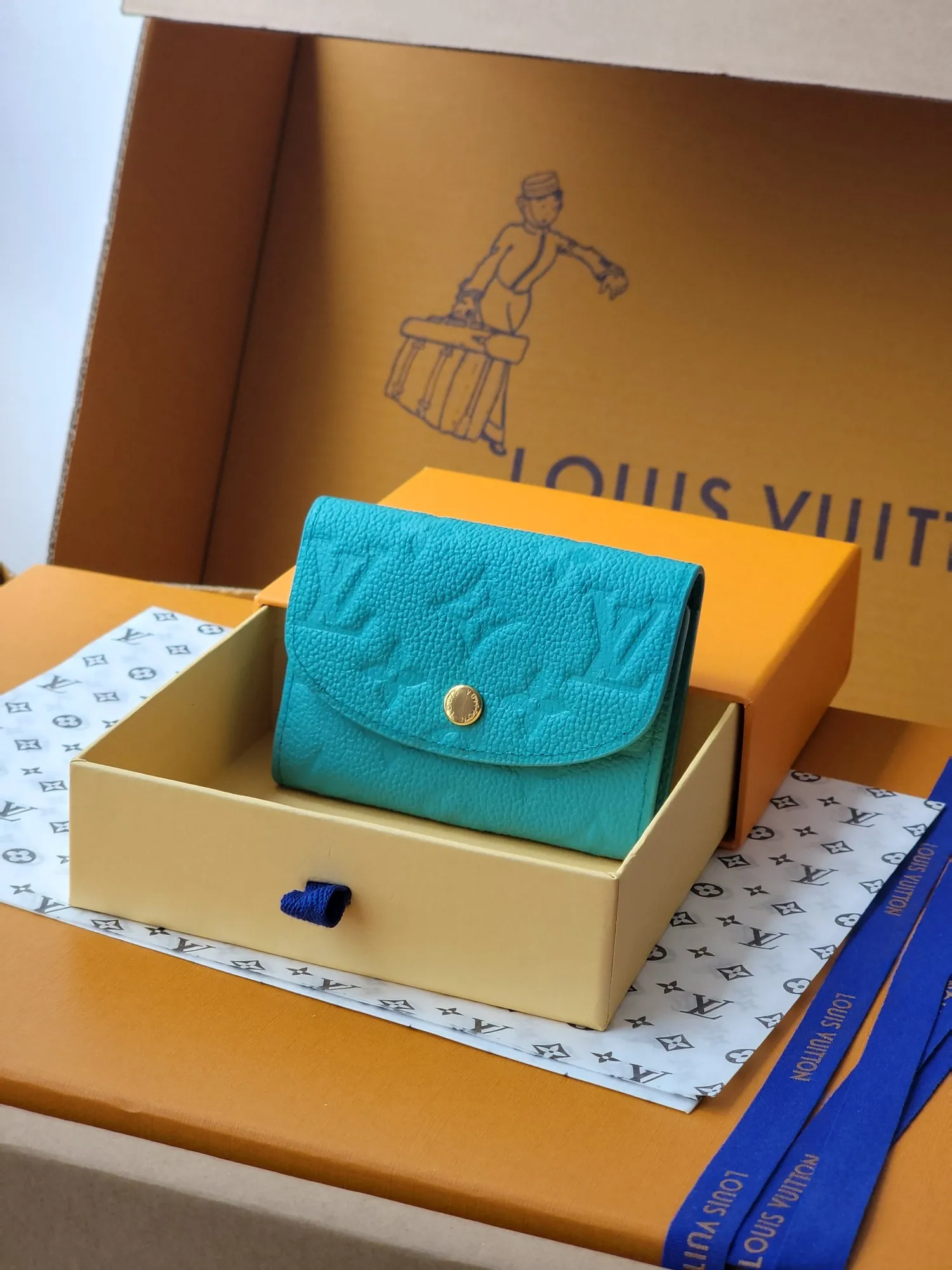 Louis Vuitton LV x TM Rosalie Coin Purse M14085 - 图片 3