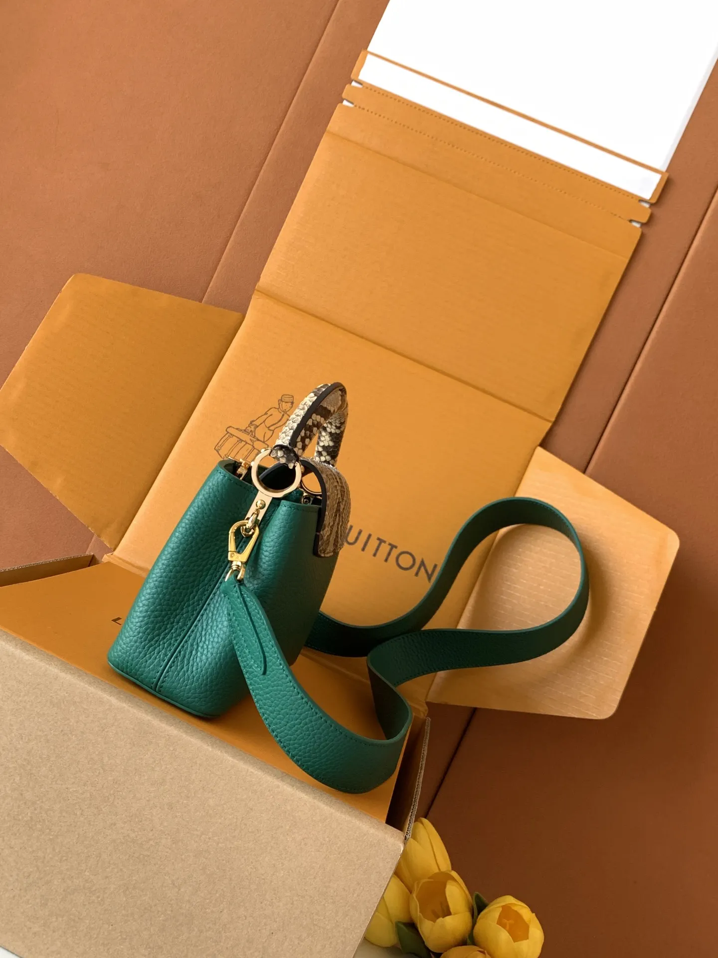 Louis Vuitton Capucines Mini N80931 - 图片 6