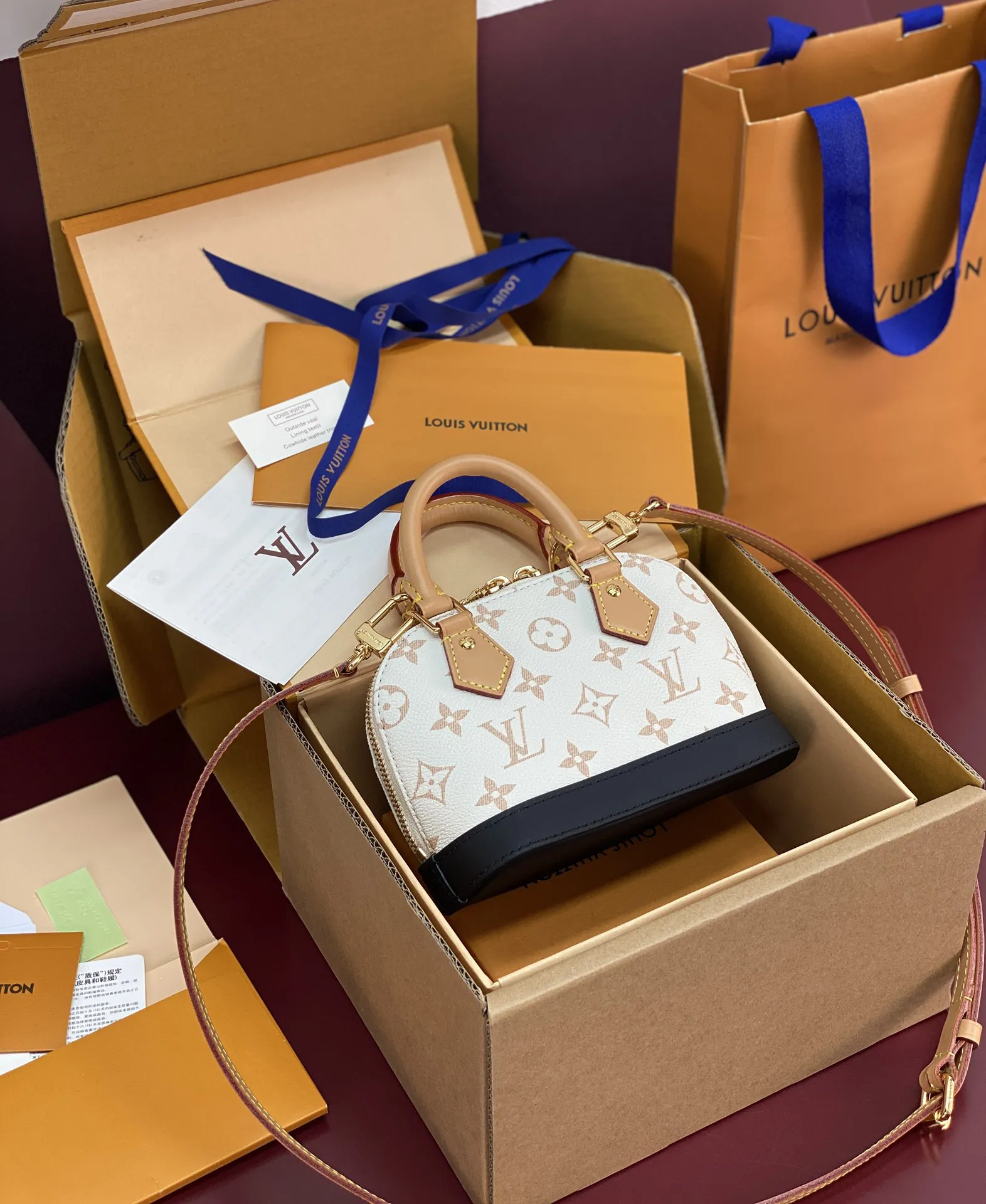 Alternative view of Louis Vuitton Nano Alma M46895