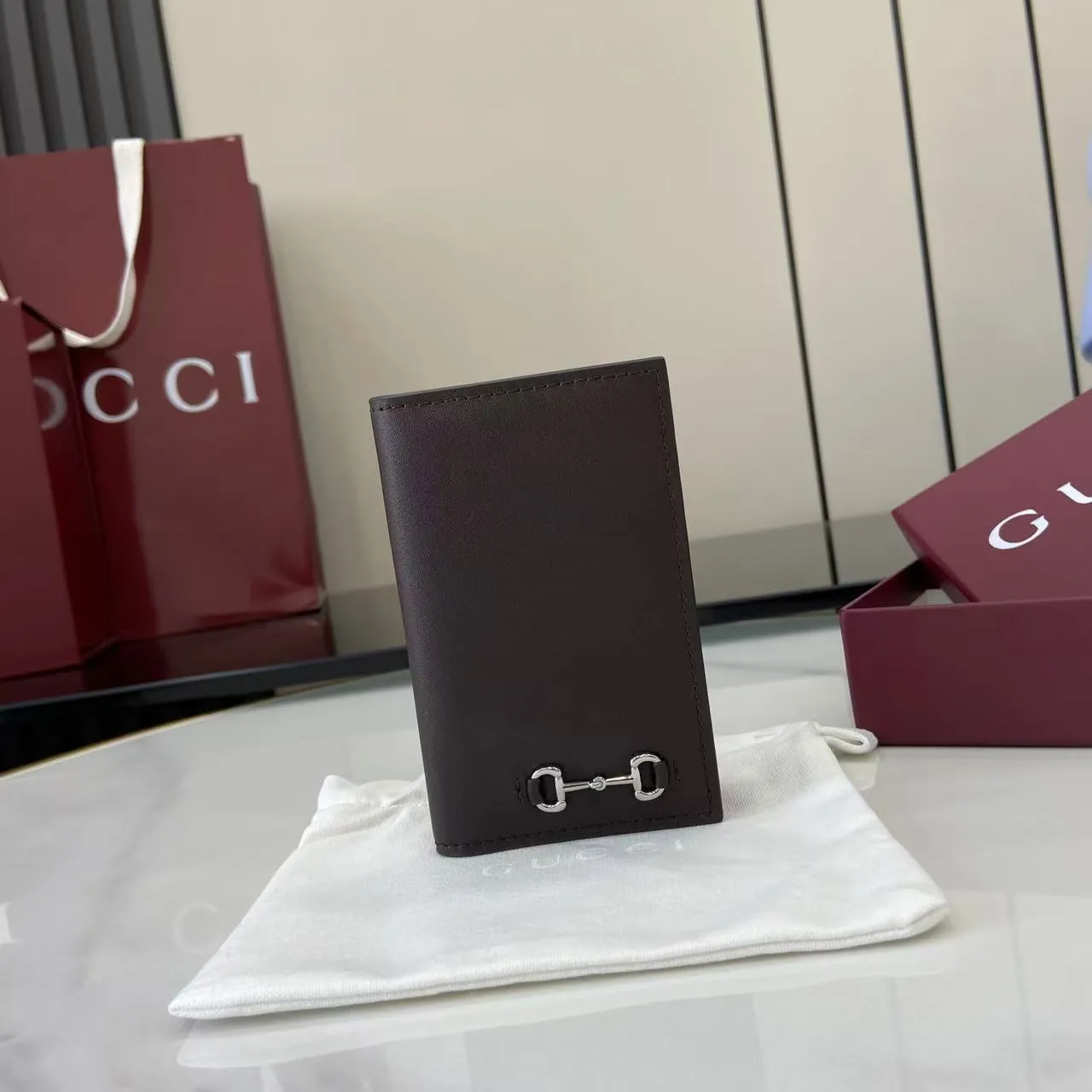 Alternative view of Gucci Long card case with Horsebit ?846951