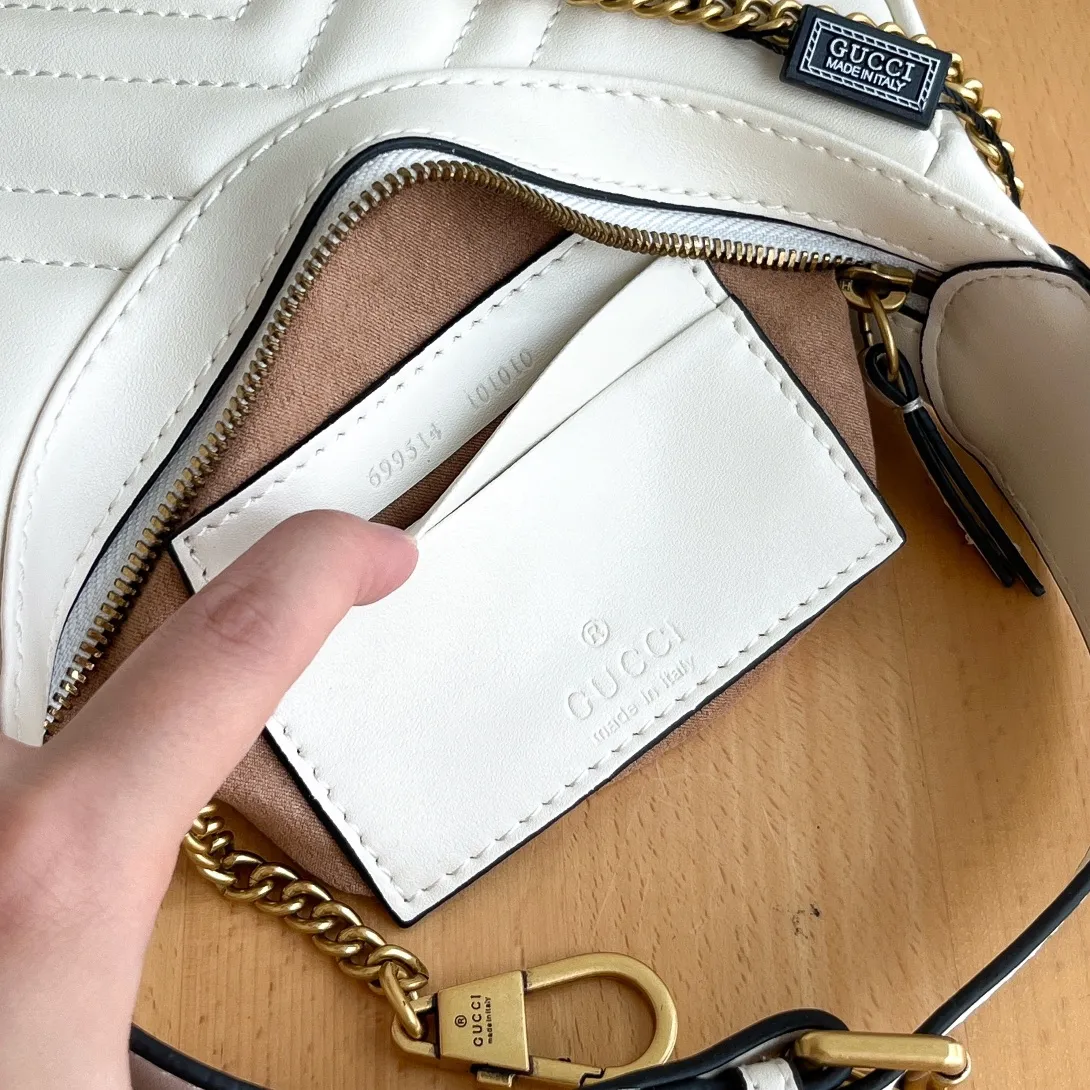Gucci GG Marmont small shoulder bag 699514 - 图片 8