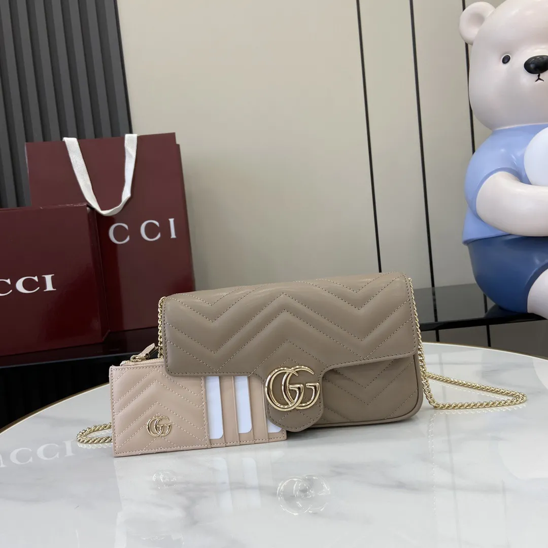 Alternative view of Gucci GG Marmont small shoulder bag 751526