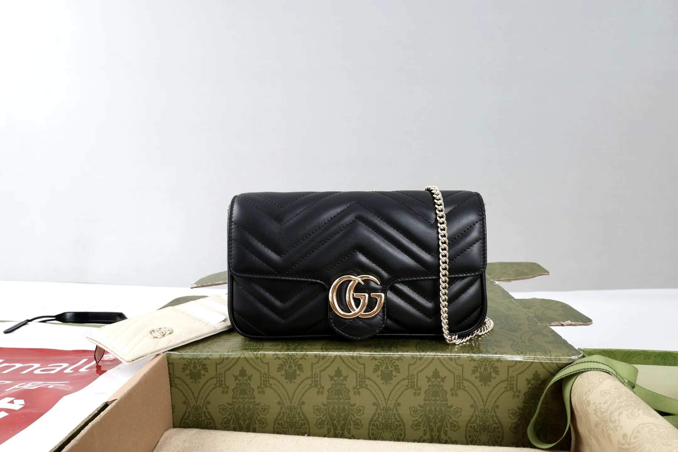Alternative view of Gucci GG Marmont small shoulder bag 751526