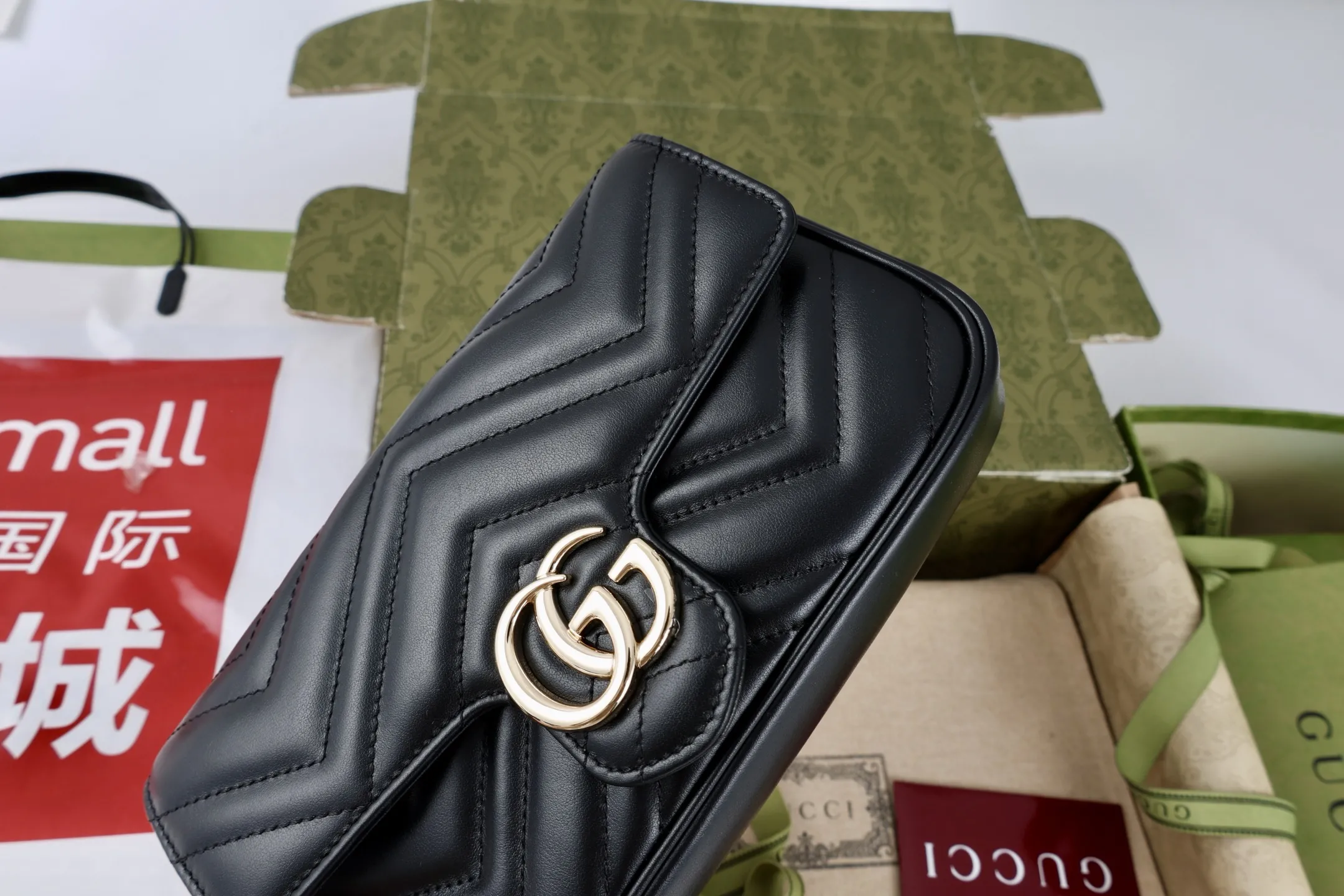 Gucci GG Marmont small shoulder bag 751526 - 图片 7
