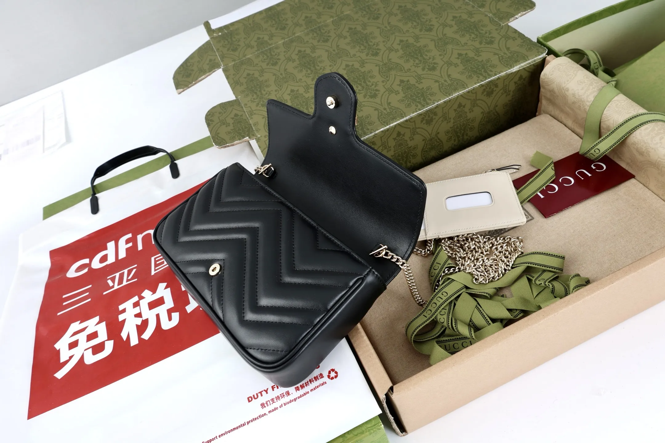 Gucci GG Marmont small shoulder bag 751526 - 图片 14